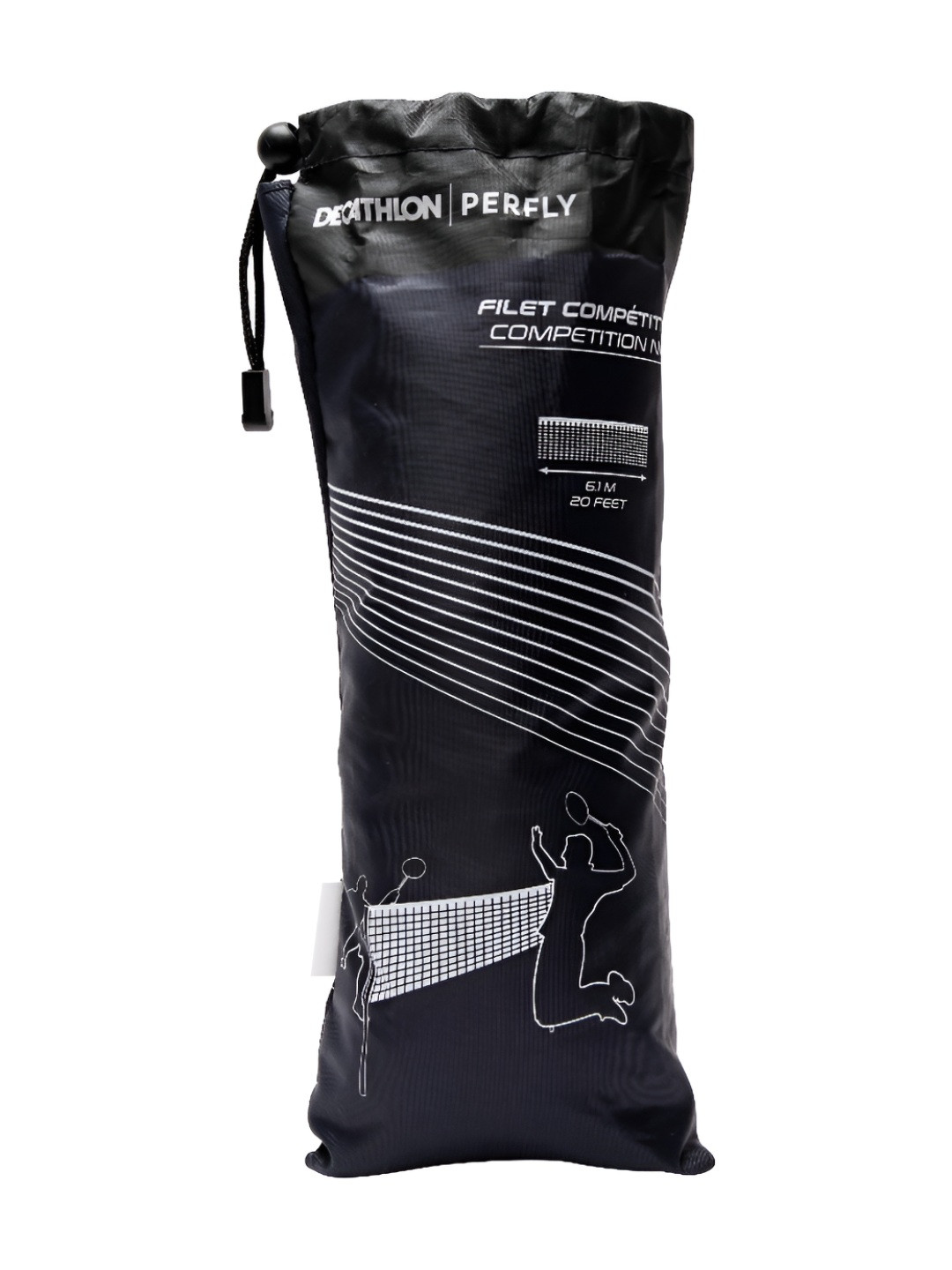 

PERFLY By Decathlon Badminton Net, Black