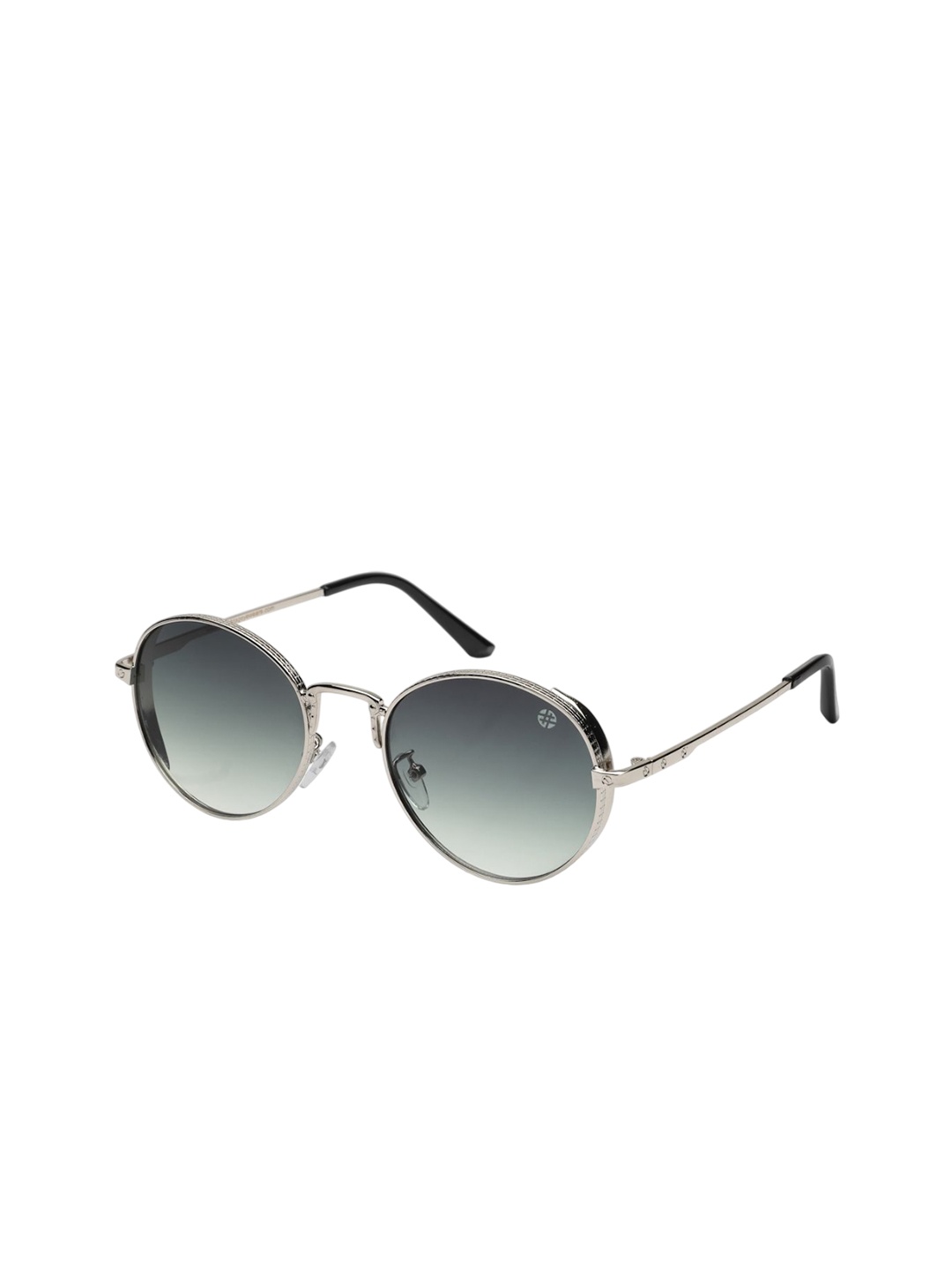 

HASHTAG EYEWEAR Men Oval Sunglasses with Polarised and UV Protected Lens ICE-S2356-C4-, Green