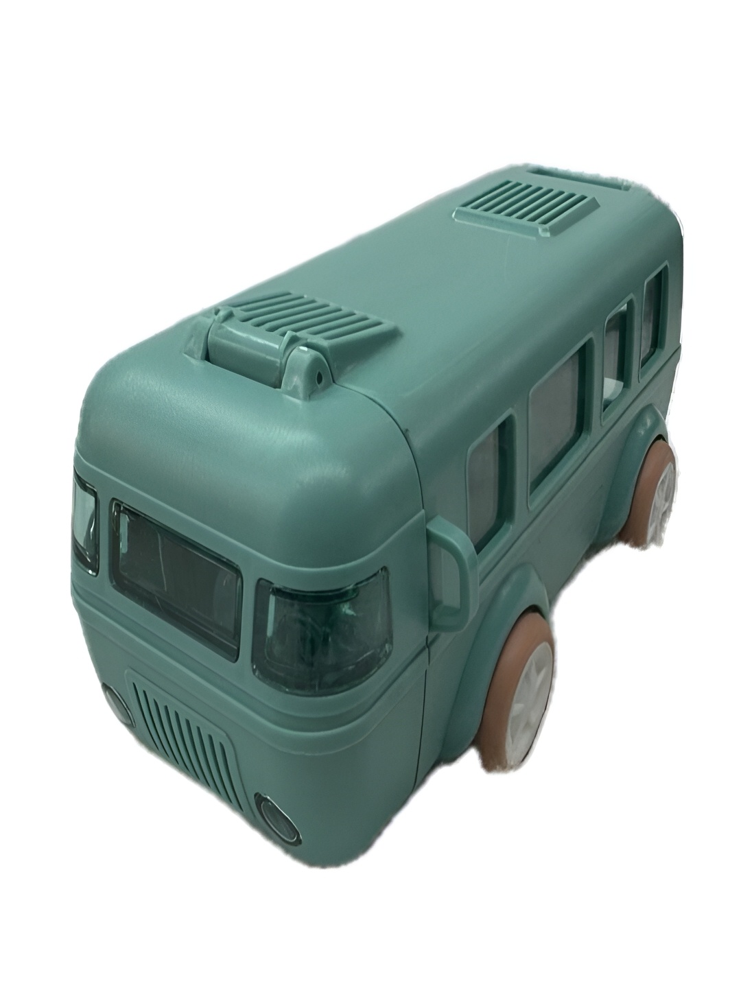 

PROKART Kids Green & Brown Bus Water Bottle With Strap 500 ml