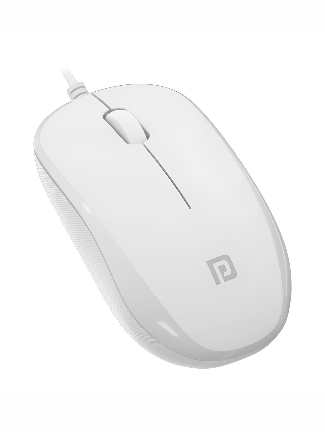 

Portronics Toad 102 Wired Mouse with 3 Buttons, White