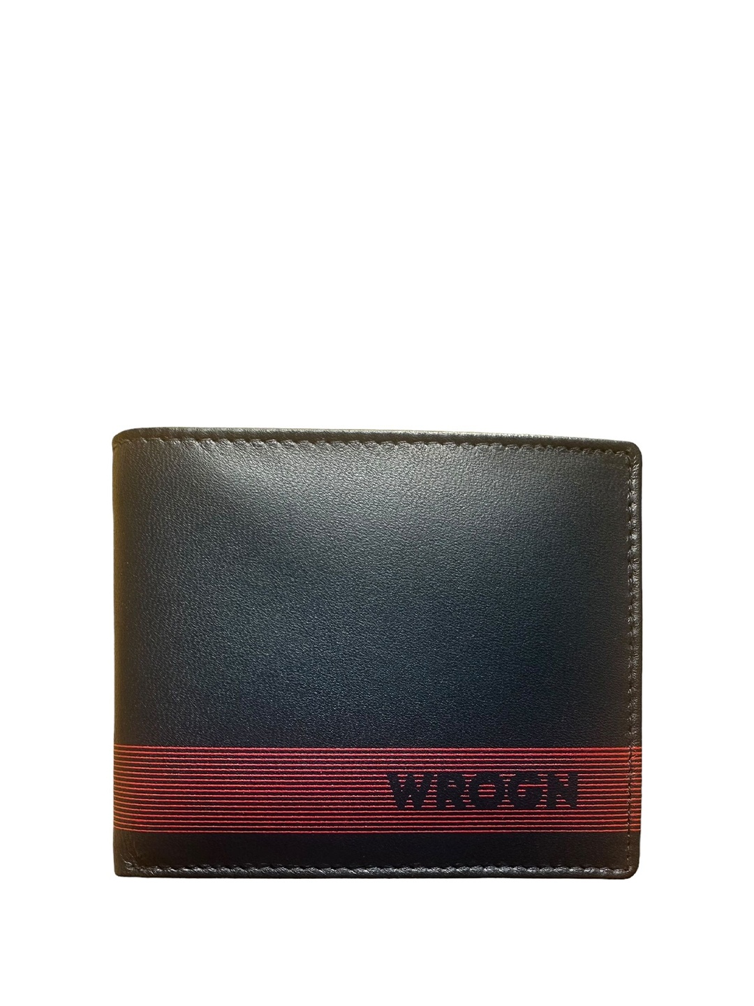 

WROGN Men Leather Card Holder, Blue