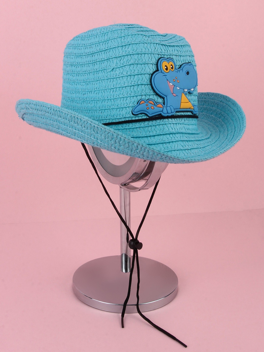 

Adorazone Boys Blue Self Design Fedora Hat