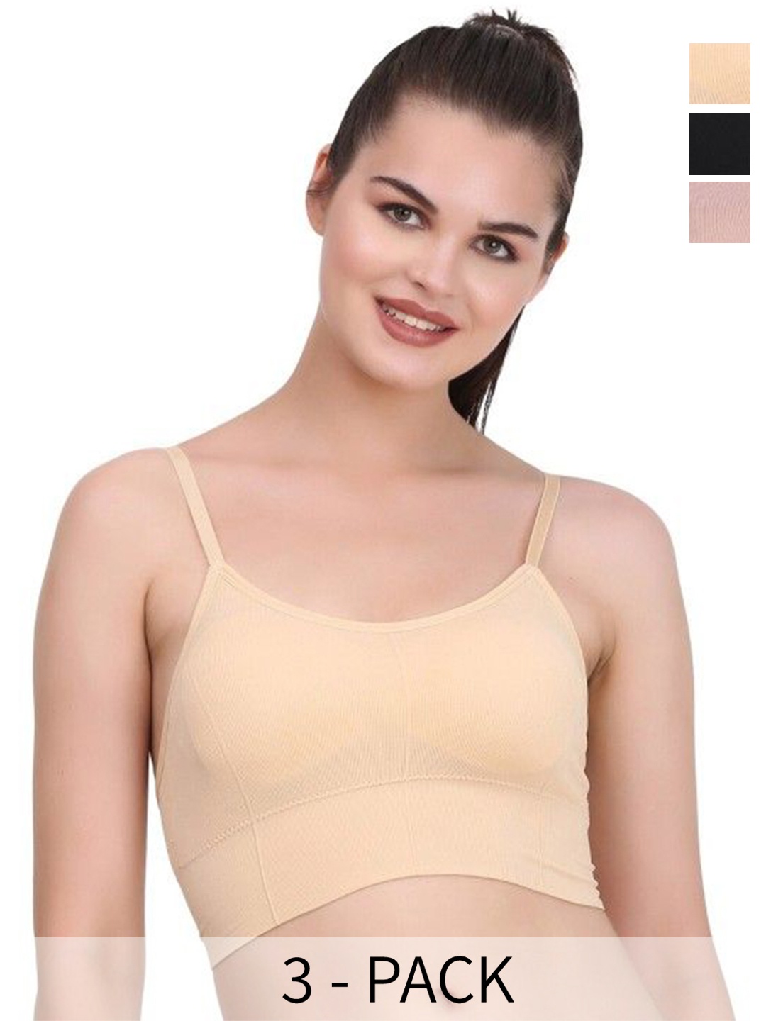 

Taslar Bra Full Coverage Lightly Padded, Black