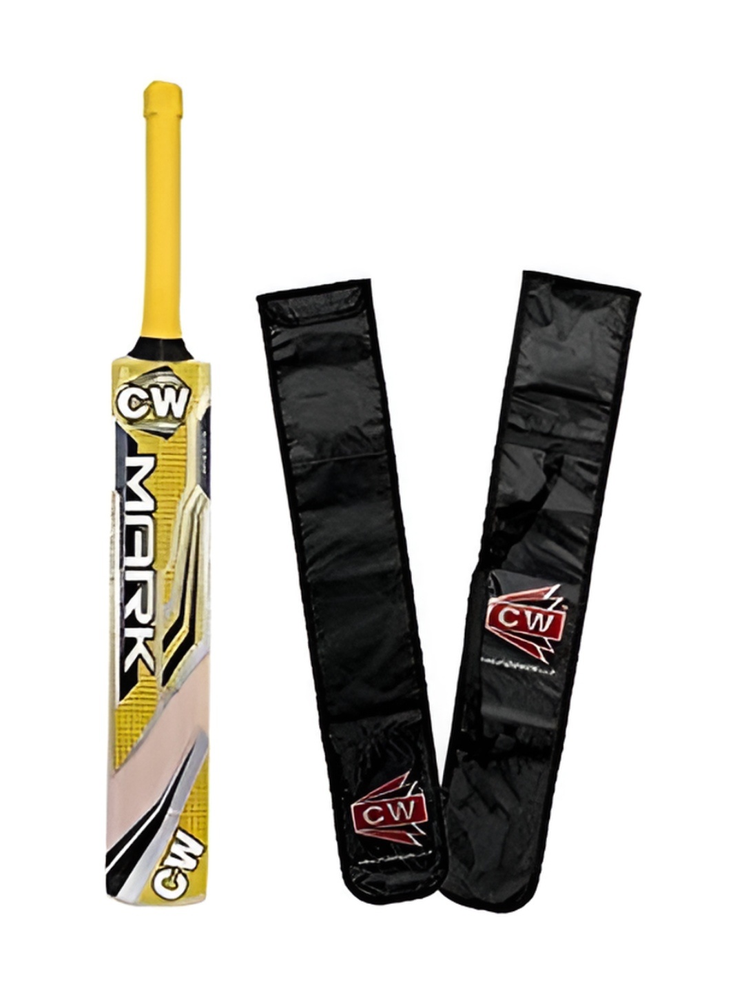 

CW Printed Kashmir Willow Cricket Bat, Yellow