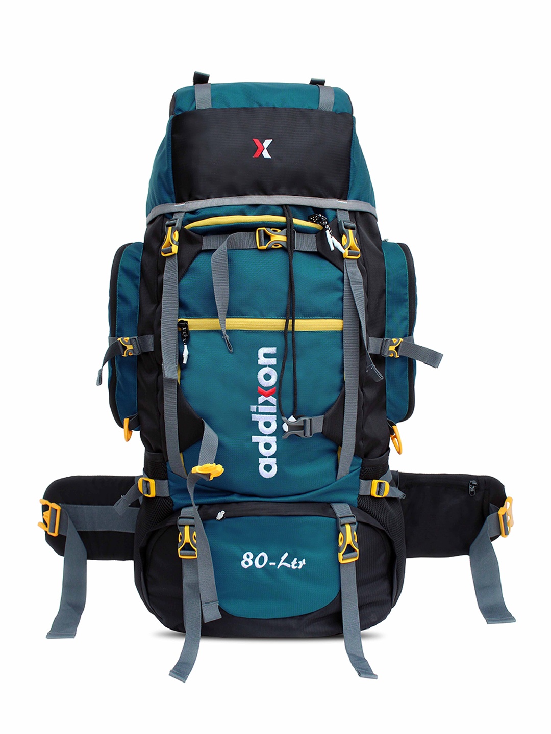 

Addixon Colourblocked Travel Rucksacks, Turquoise blue