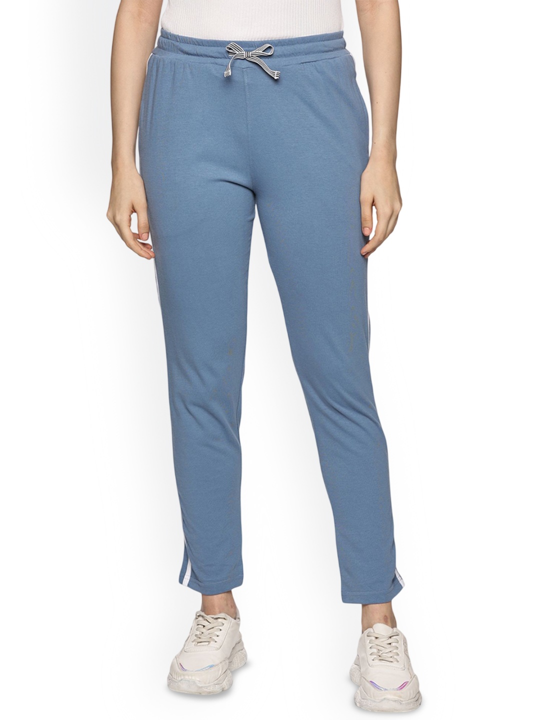 

Coppersmith Women Mid-Rise Track Pants, Blue