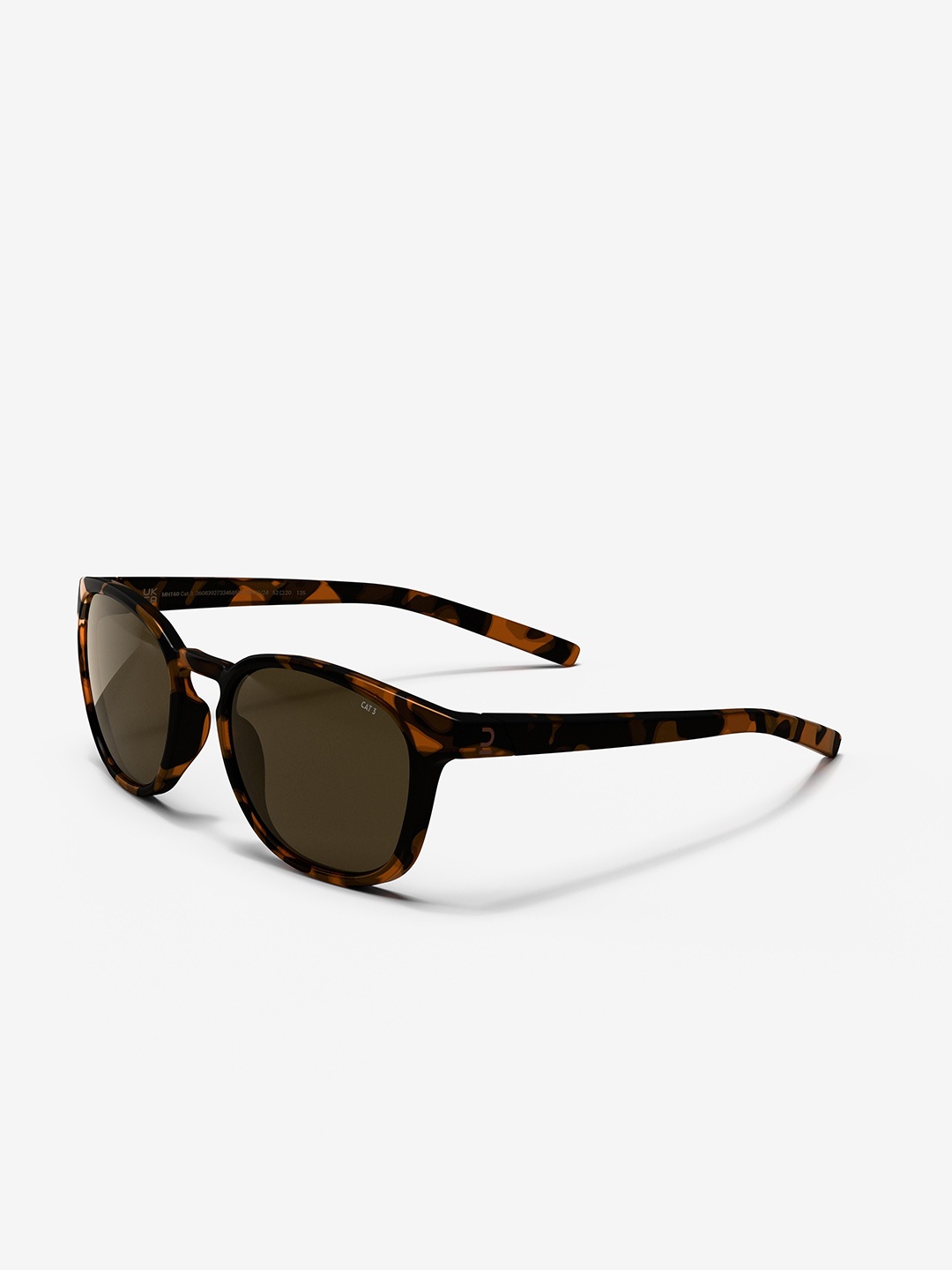 

Quechua By Decathlon Adult Ochre Beige Anti UV CAT3 Pantos Sunglasses, Brown