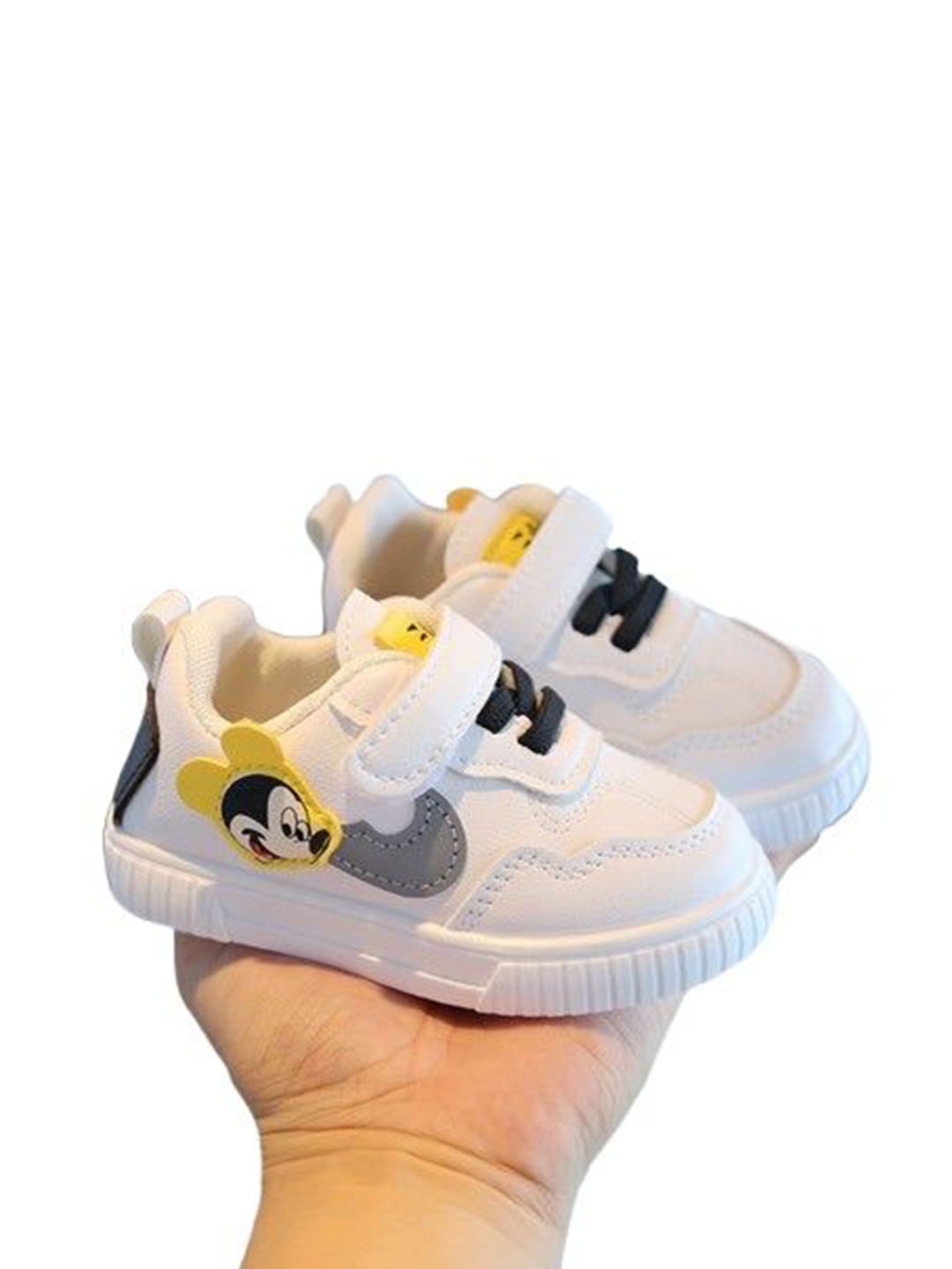 

Tricycle Clothing Unisex Kids Striped Sneakers, Orange