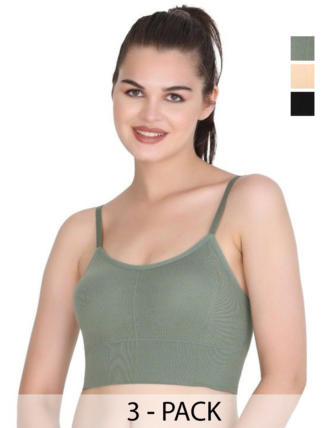 

Taslar Bra Full Coverage Lightly Padded, Beige