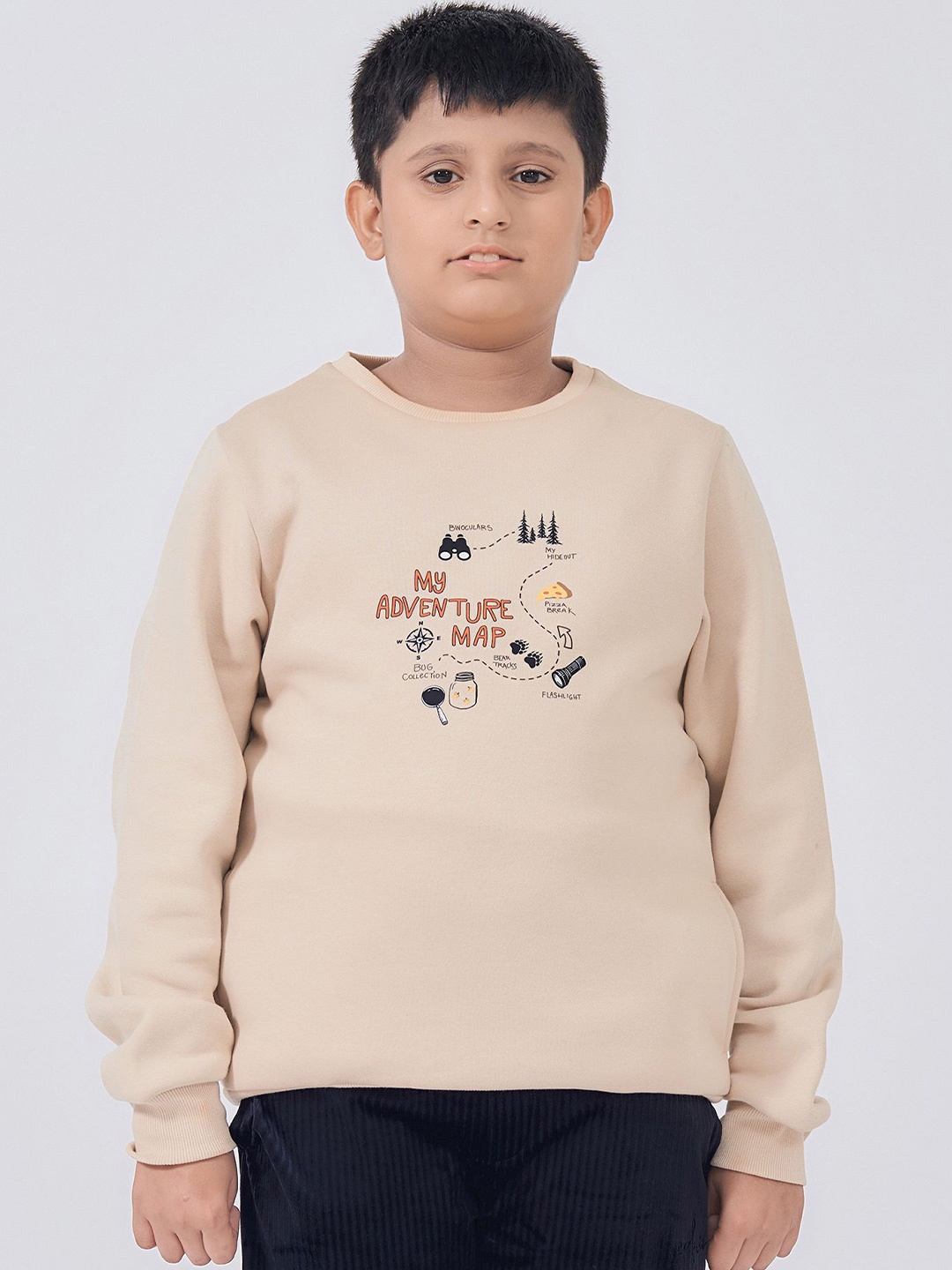 

EDRIO Unisex Kids Sweatshirt, Brown