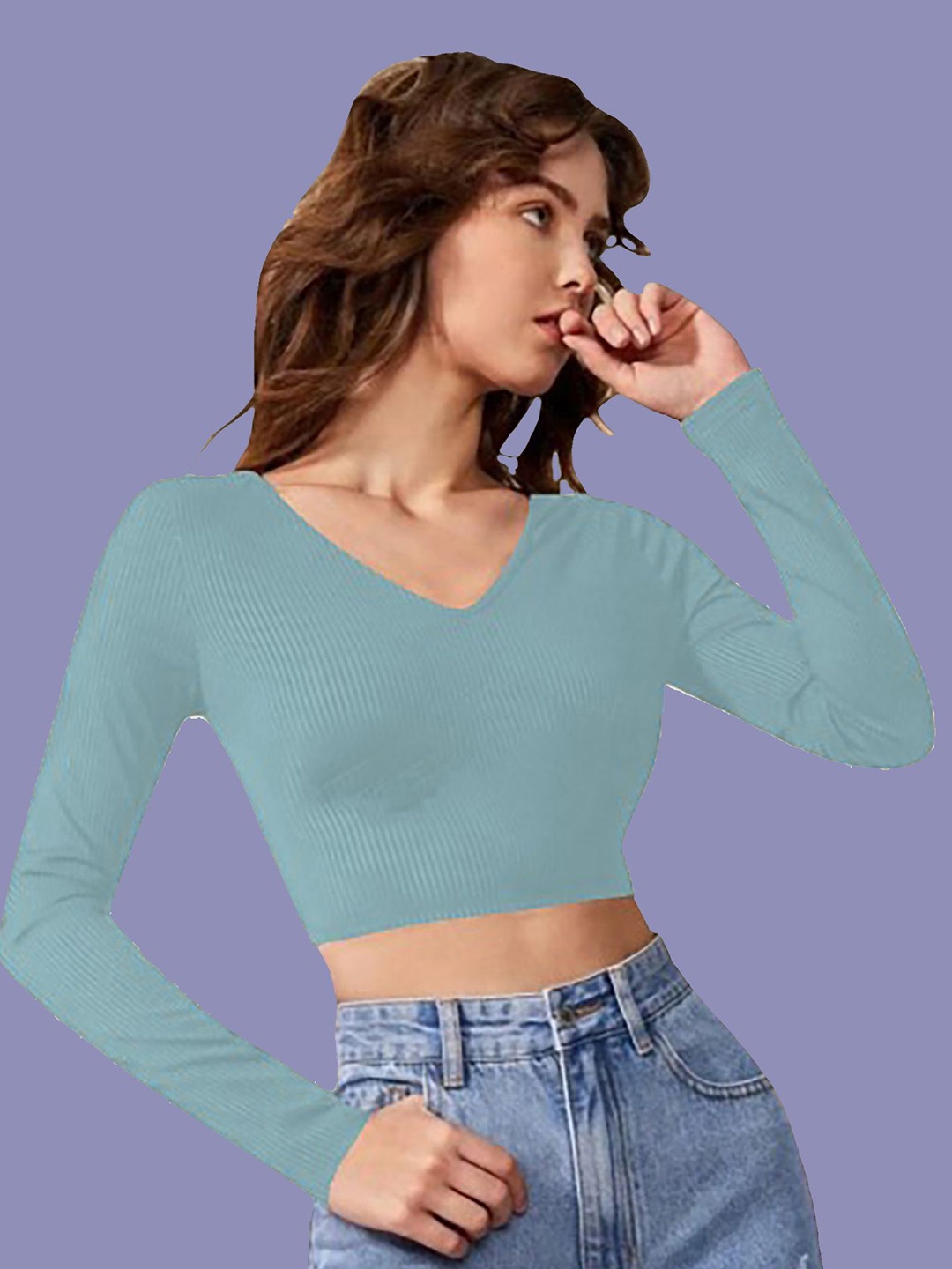 

Dream Beauty Fashion Crop Top, Teal