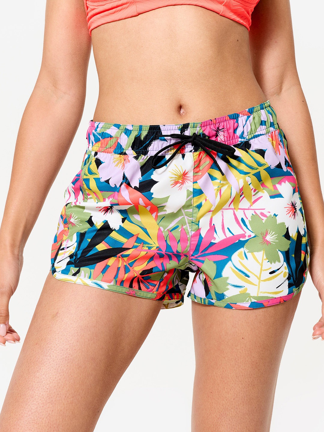 

OLAIAN By Decathlon Women Floral Printed Swim Bottoms, Multi