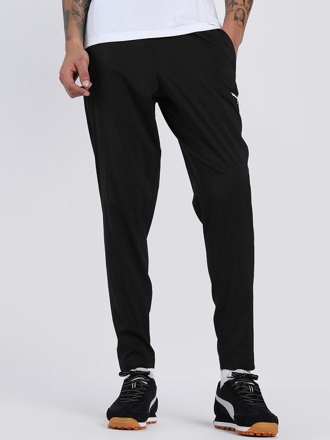 

Puma Train All Day Men Woven Tapered Training Pants, Black