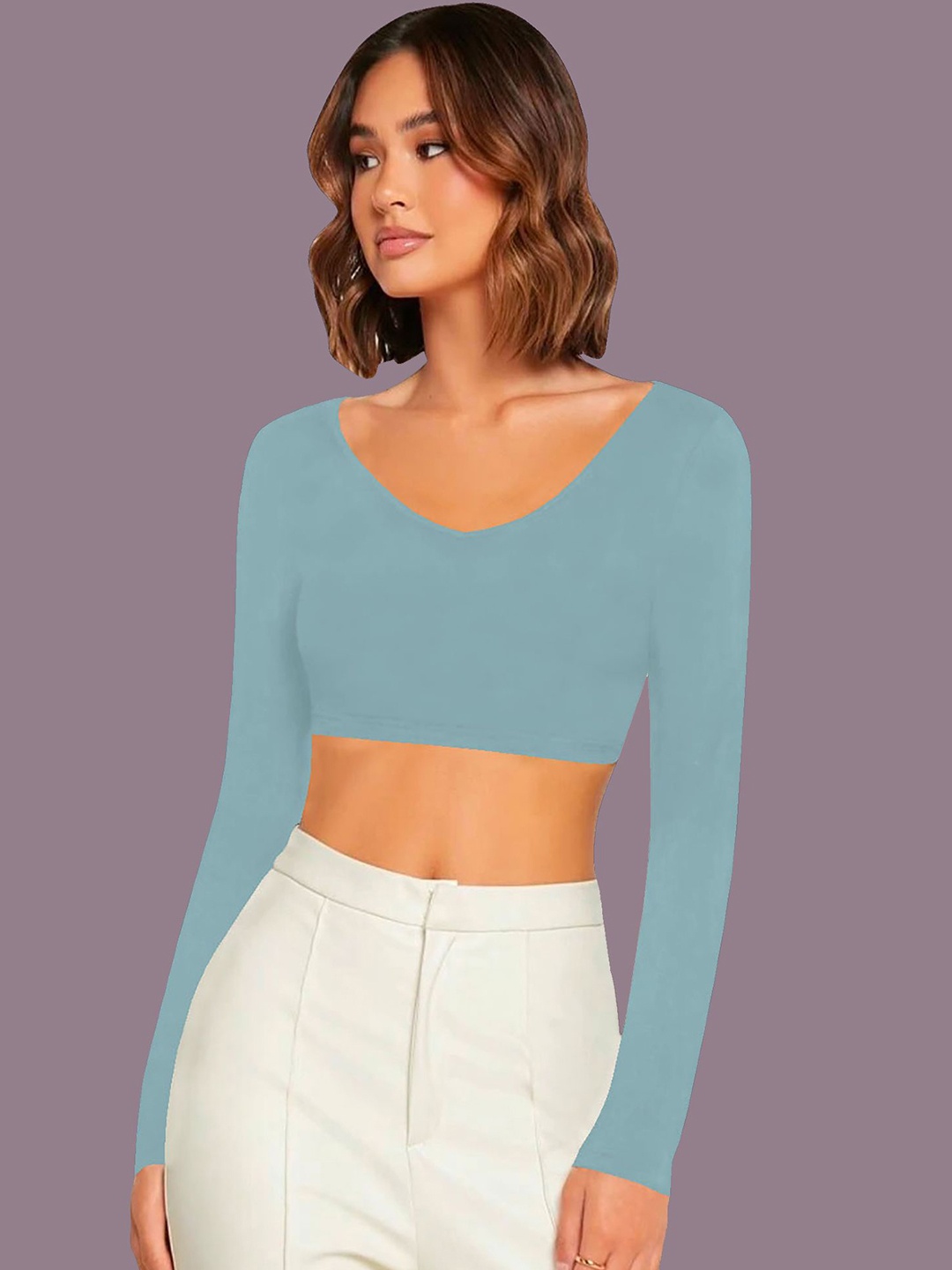 

Dream Beauty Fashion Crop Top, Teal