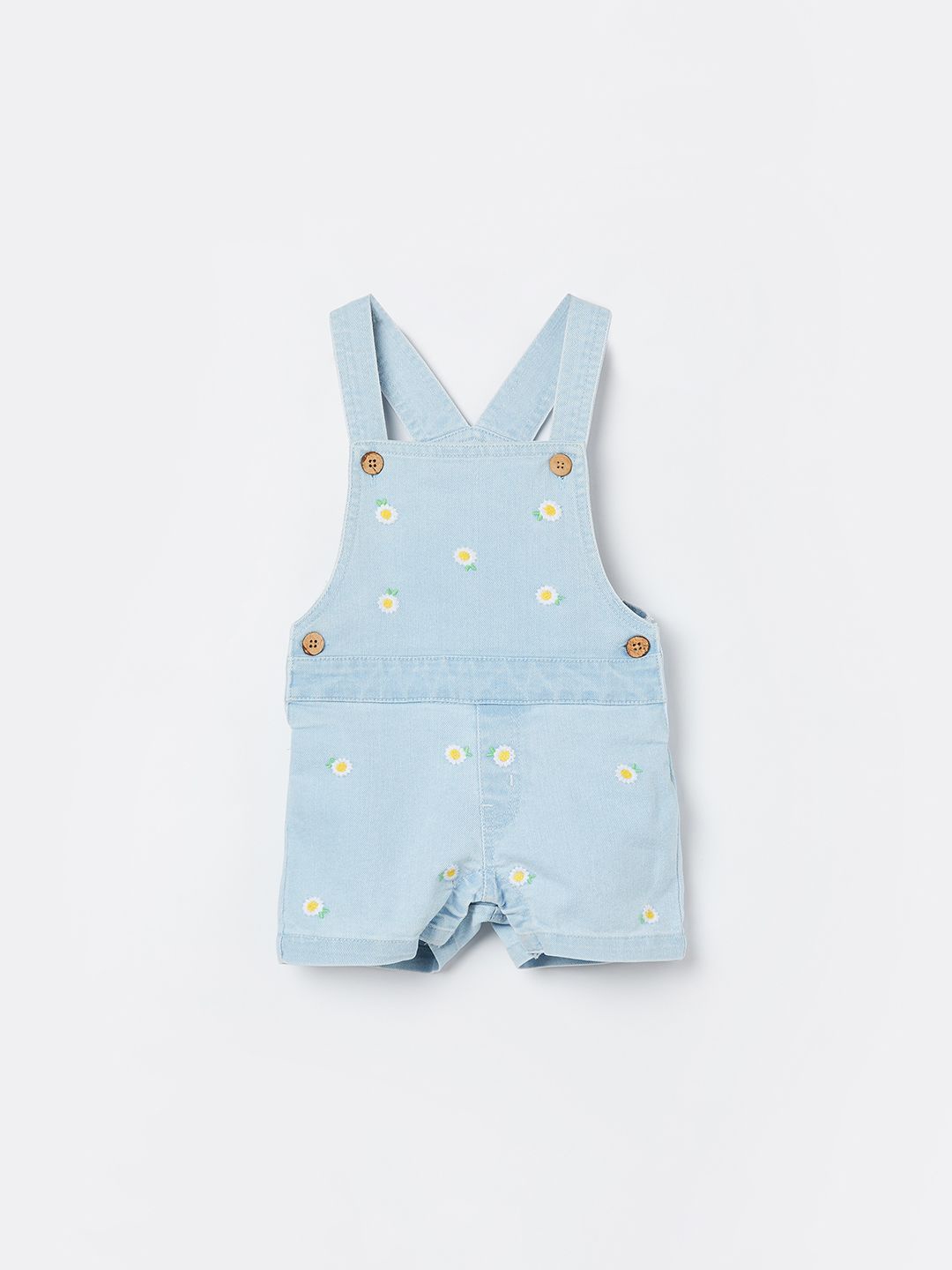 

Juniors by Lifestyle Girls Embroidered Pinafore Dress, Blue