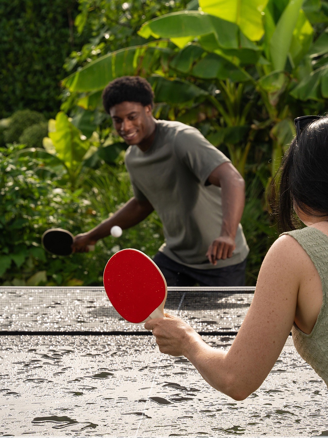 

PONGORI By Decathlon PPR 100 Plywood Table Tennis Bat, Red