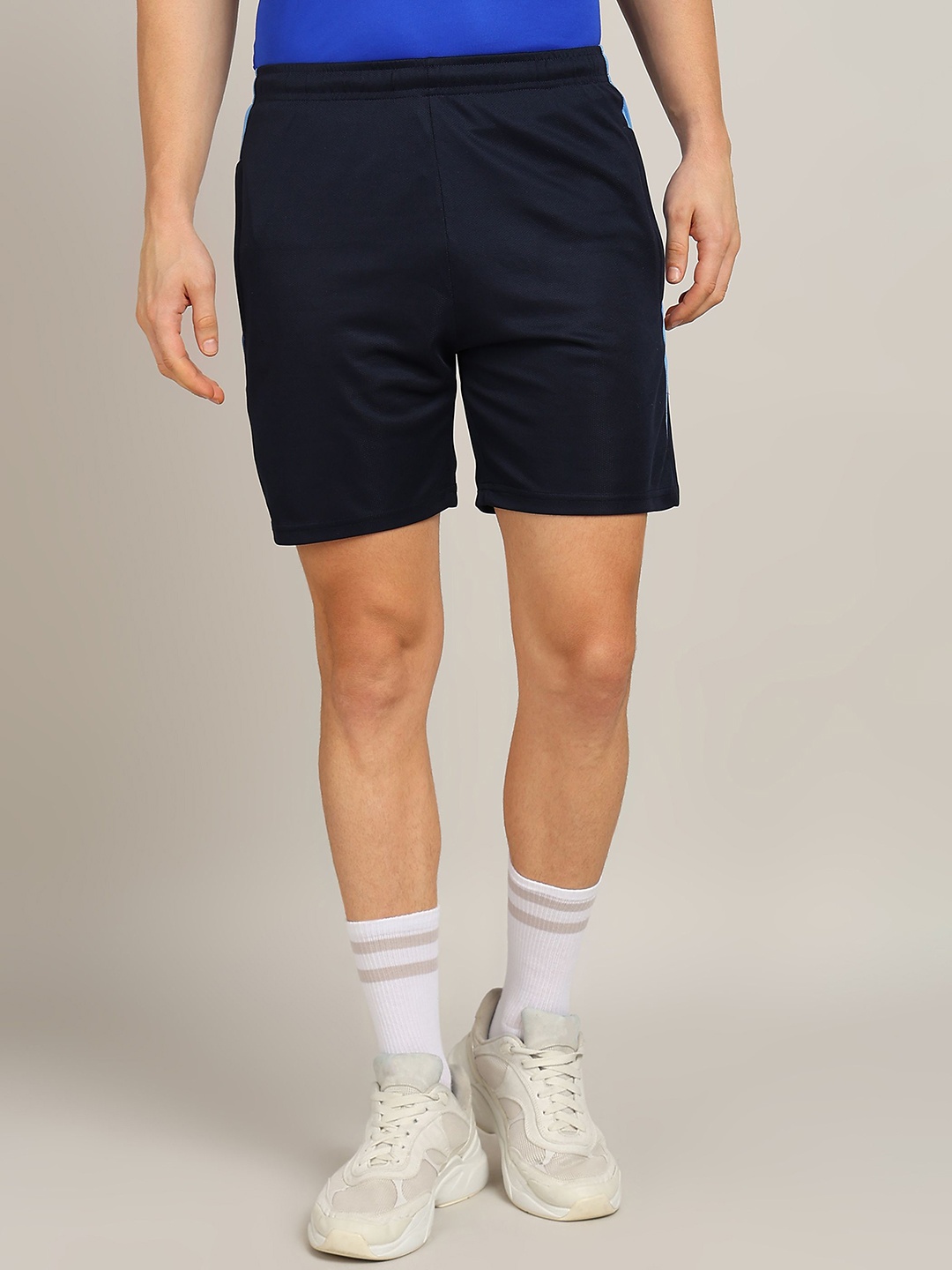 

Moda Rapido Men Slim Fit Training or Gym Sports Shorts, Navy blue