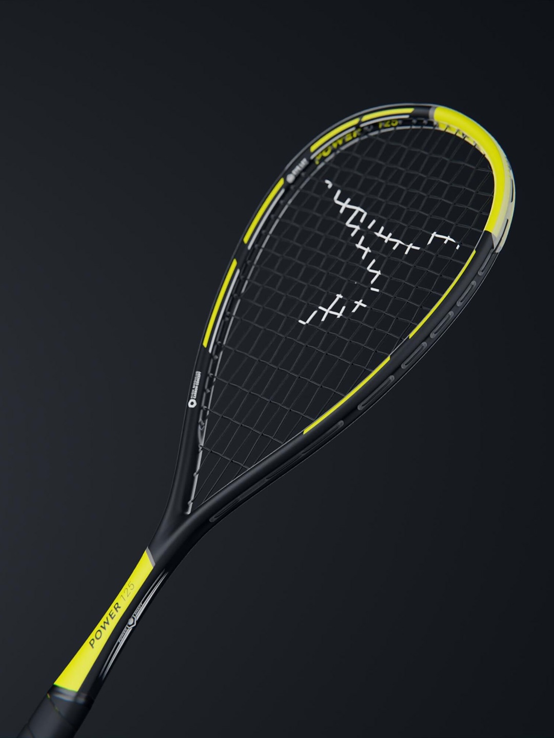 

PERFLY By Decathlon Carbon Fiber Squash Racquets, Black