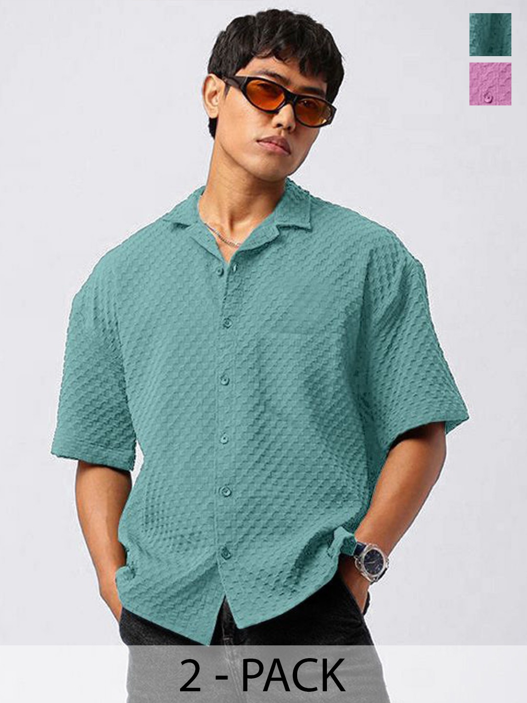 

Moda Rapido Men Standard Opaque Casual Shirt, Multi
