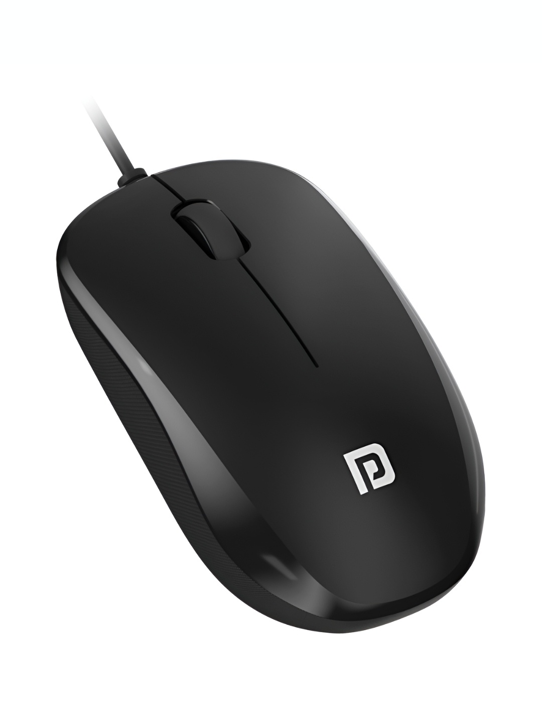 

Portronics Toad 102 Wired Mouse With 3 Buttons, Black