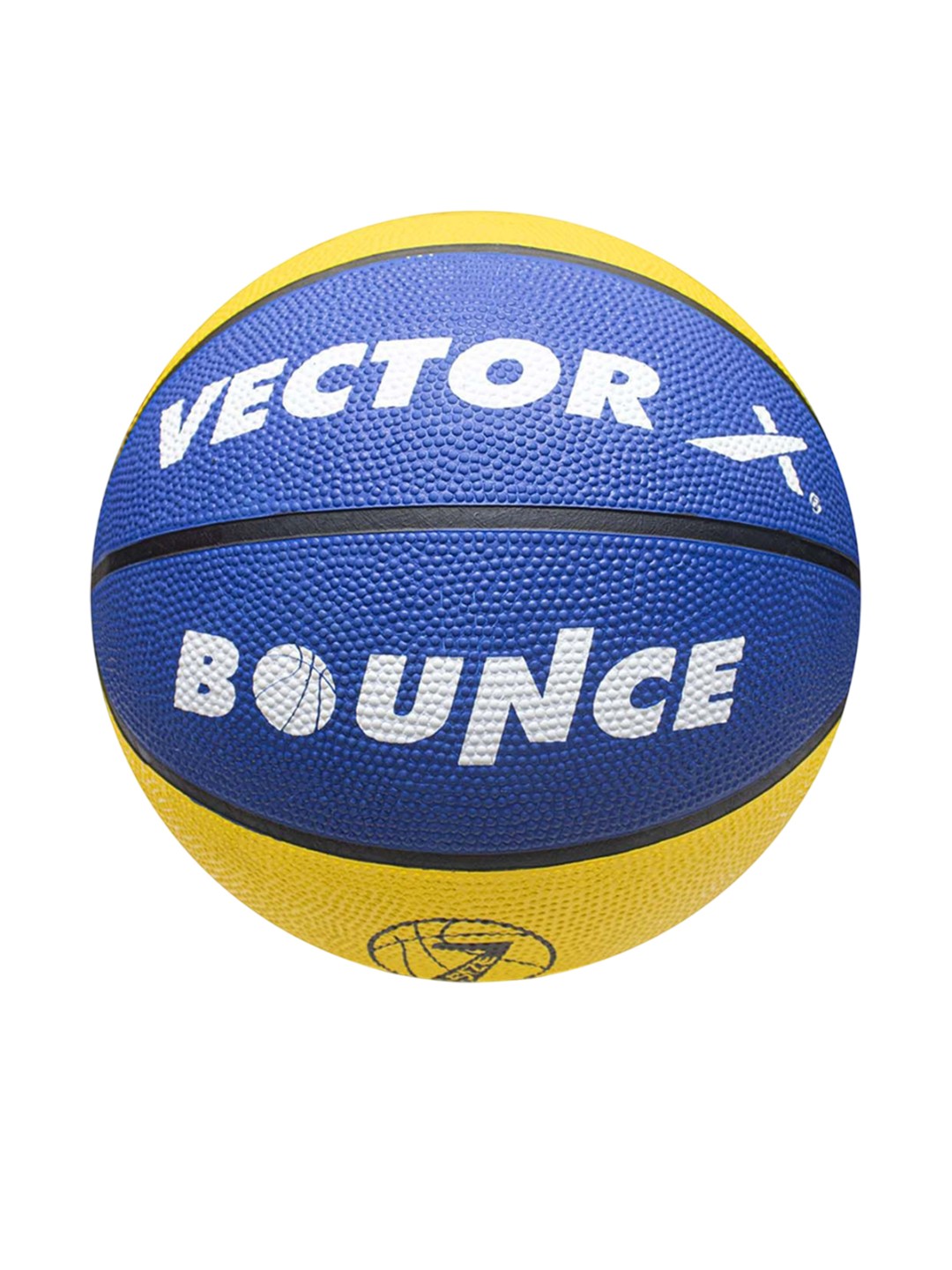

VECTOR X BOUNCE Printed High Density Basketball, Blue