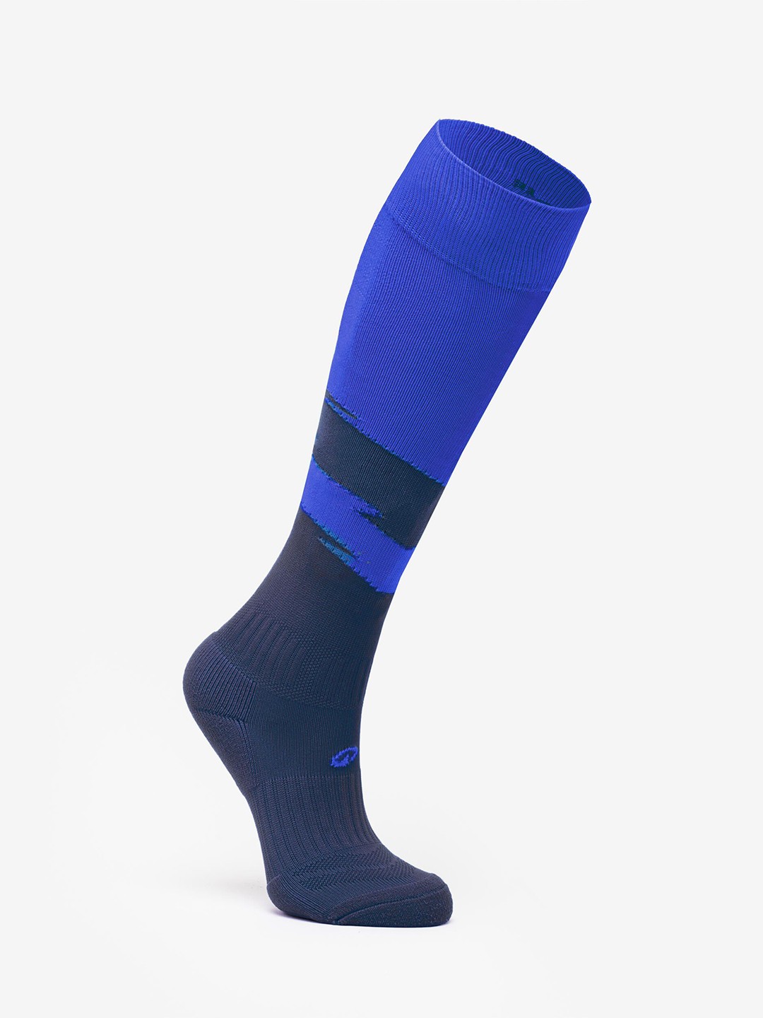 

Kipsta By Decathlon Boys Patterned Knee-Length Socks, Blue