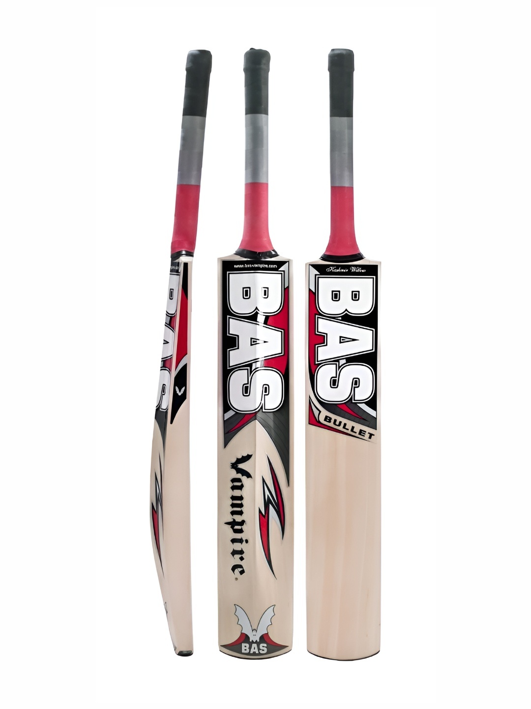 

BAS Vampire Bullet Kashmir Willow Cricket Bat, Green