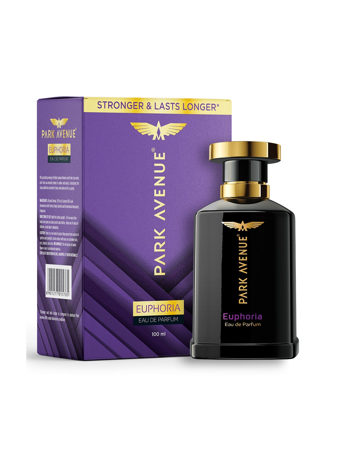 

Park Avenue Men Eau De Parfum Euphoria 100ml, Black