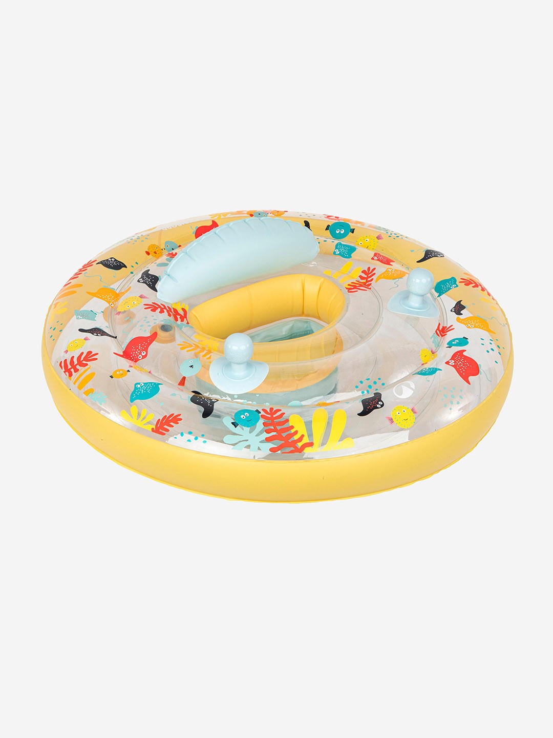 

Nabaiji By Decathlon Swim Ring With Baby Seat, Yellow