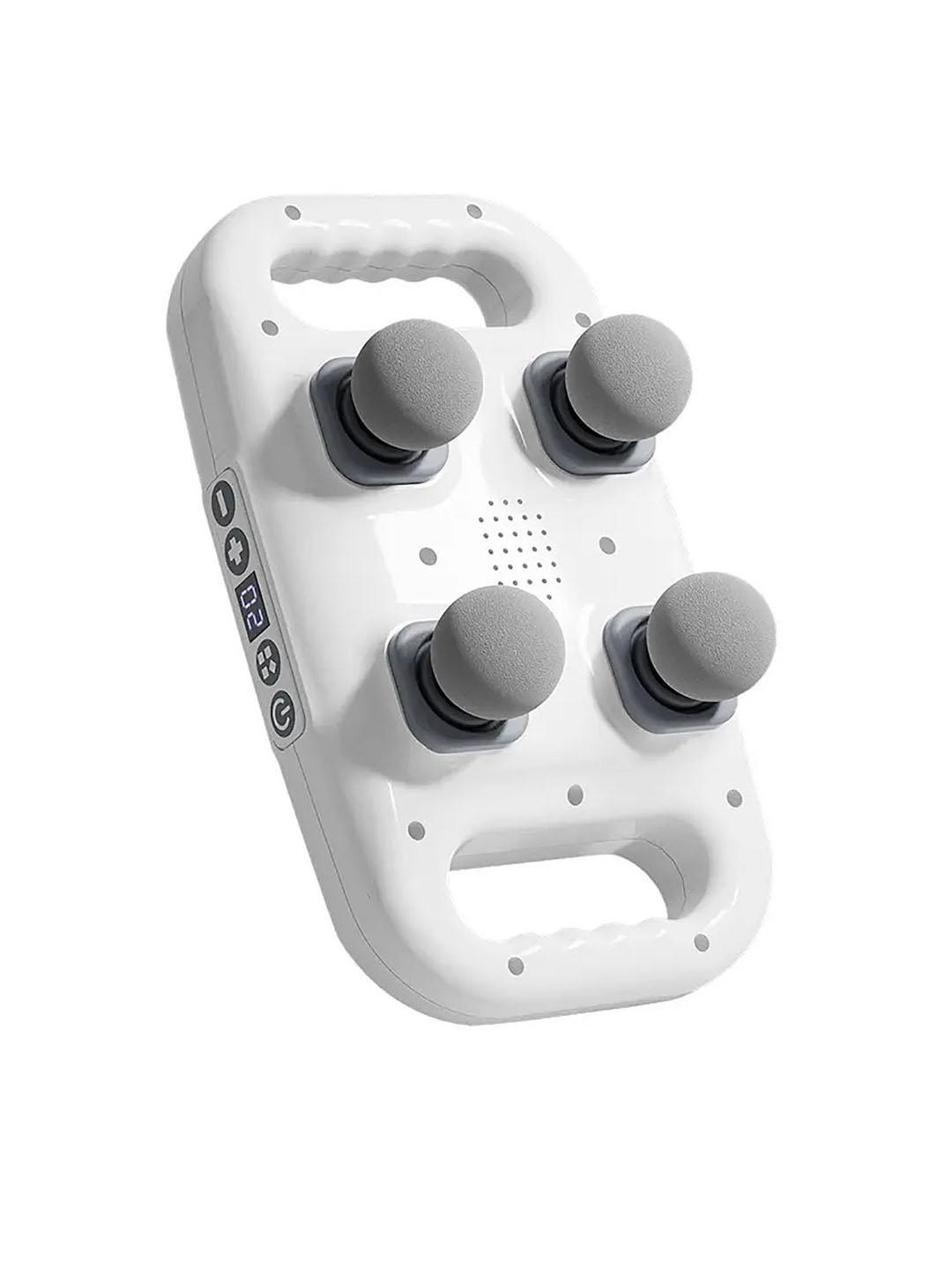 

TENS 4 Heads High Frequency Vibration Body Massager, White