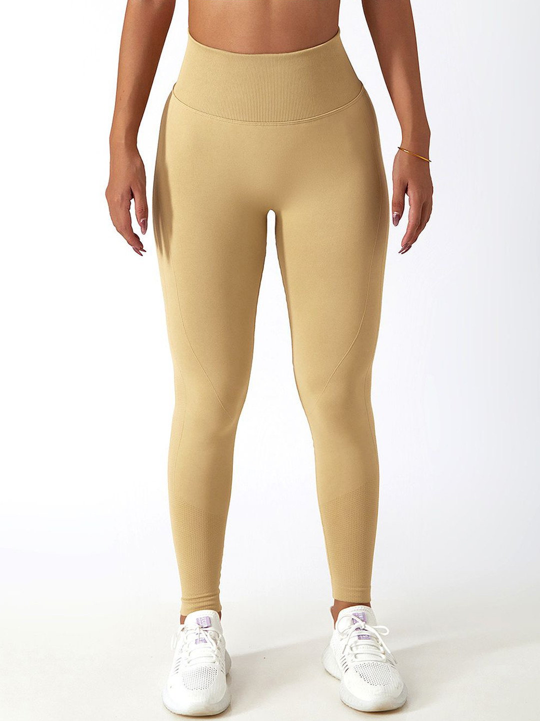 

StyleCast Ankle-Length Gym Tights, Khaki
