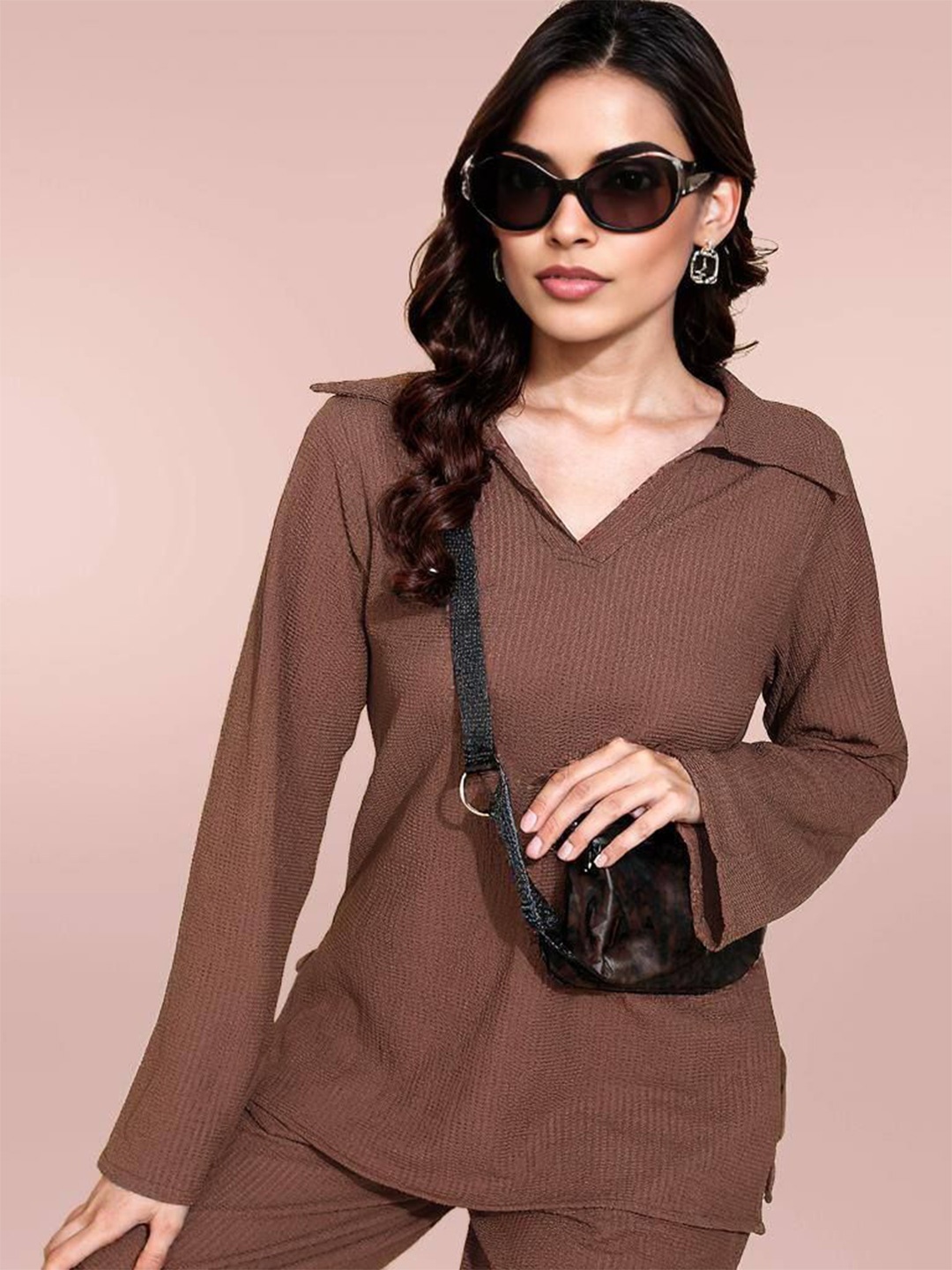 

DressBerry Top, Brown