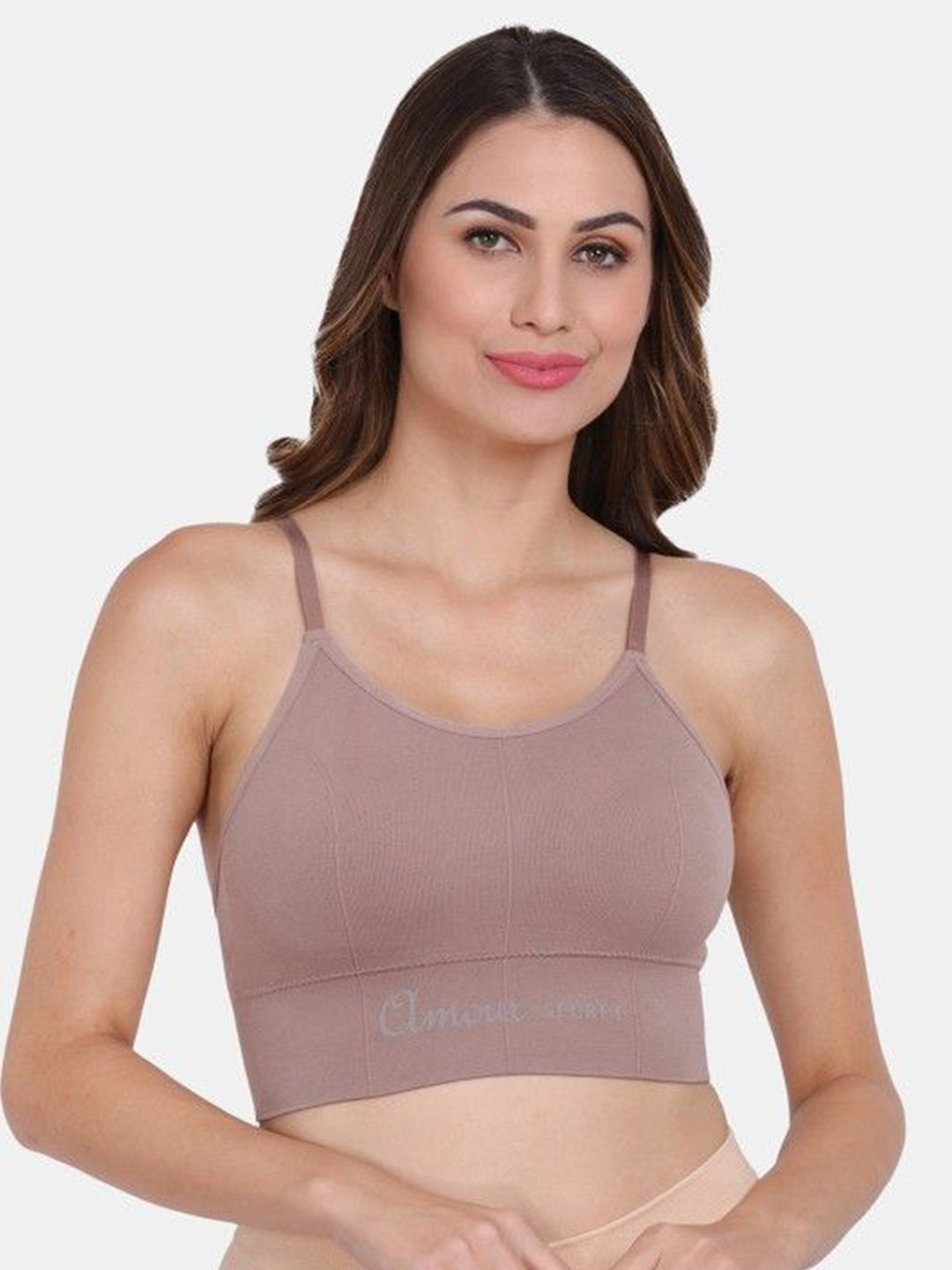 

Taslar Bra Full Coverage Lightly Padded, Coffee brown