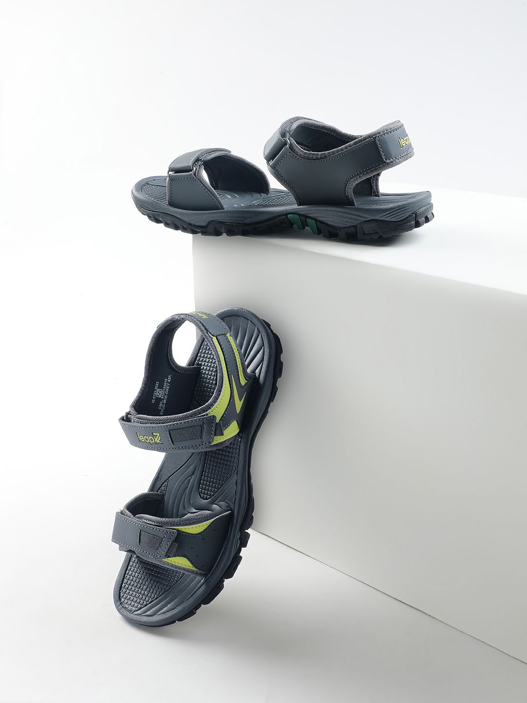 

Liberty Men PU Sandals, Grey
