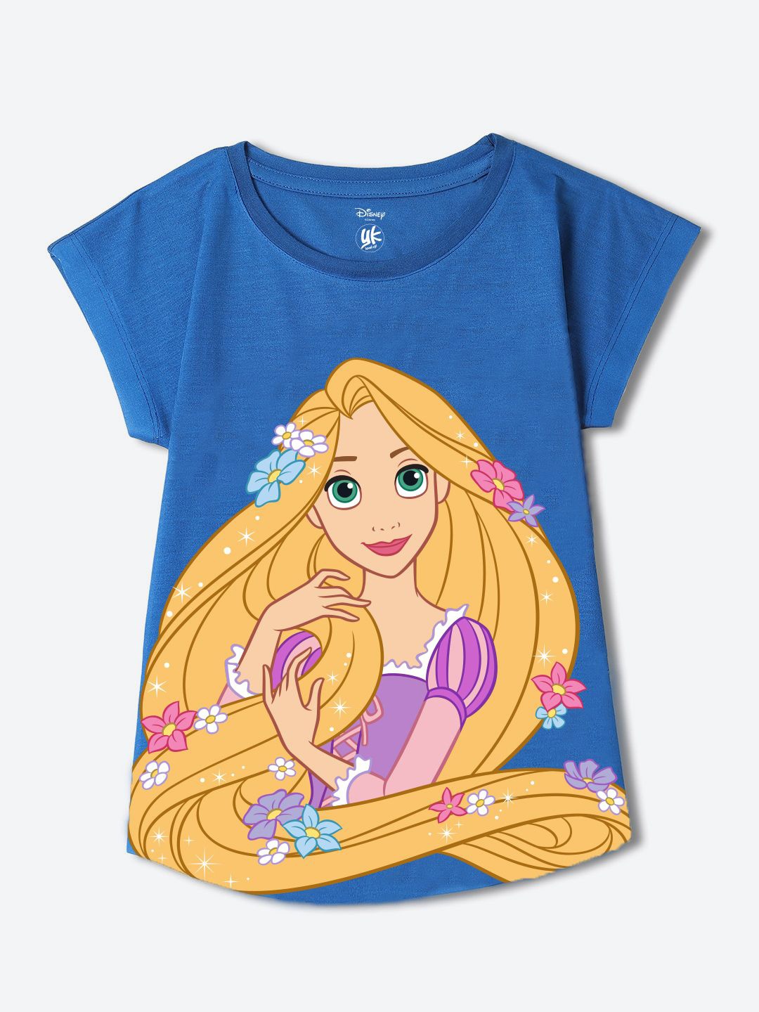 

YK Disney Print Top, Blue