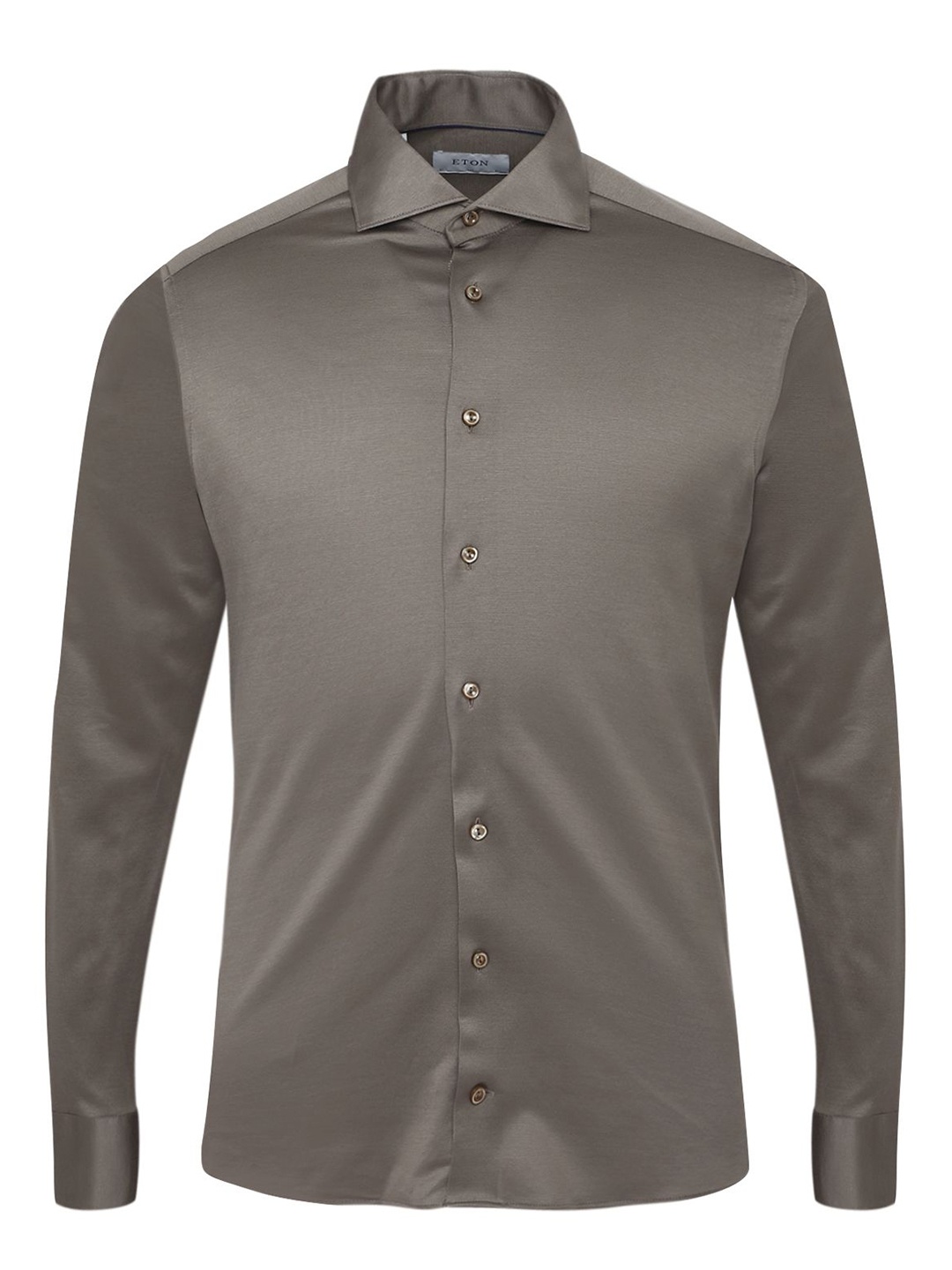 

Eton Men Slim Fit Opaque Formal Shirt, Brown