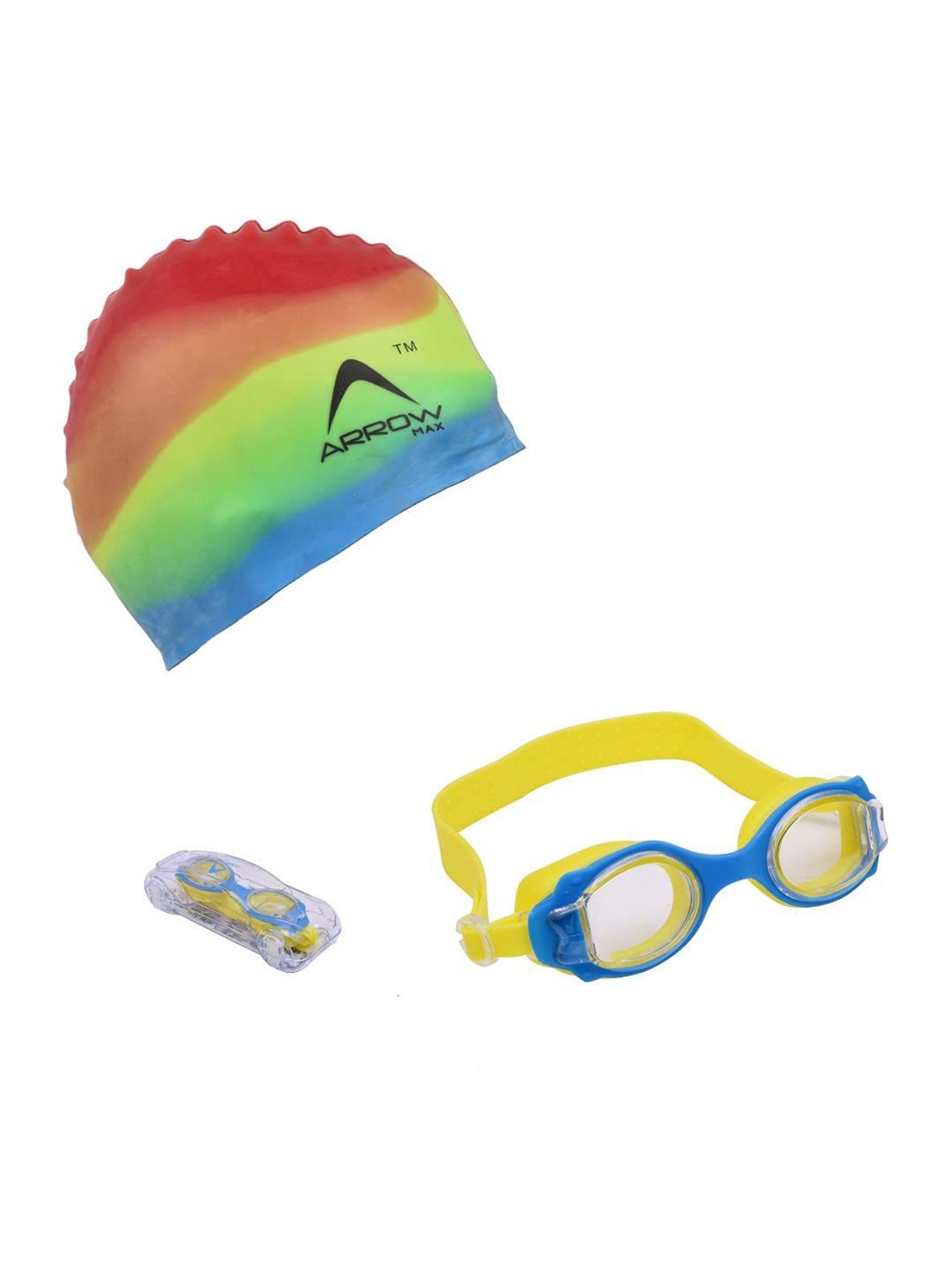 

ARROWMAX Swimming Goggles Combo Kit, Pink