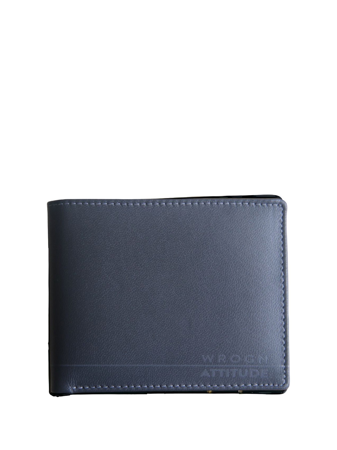 

WROGN Men Leather Card Holder, Blue
