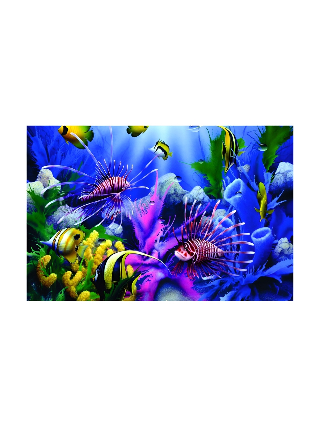 

Inephos Blue & Pink Birds and Animals Canvas Wall Art