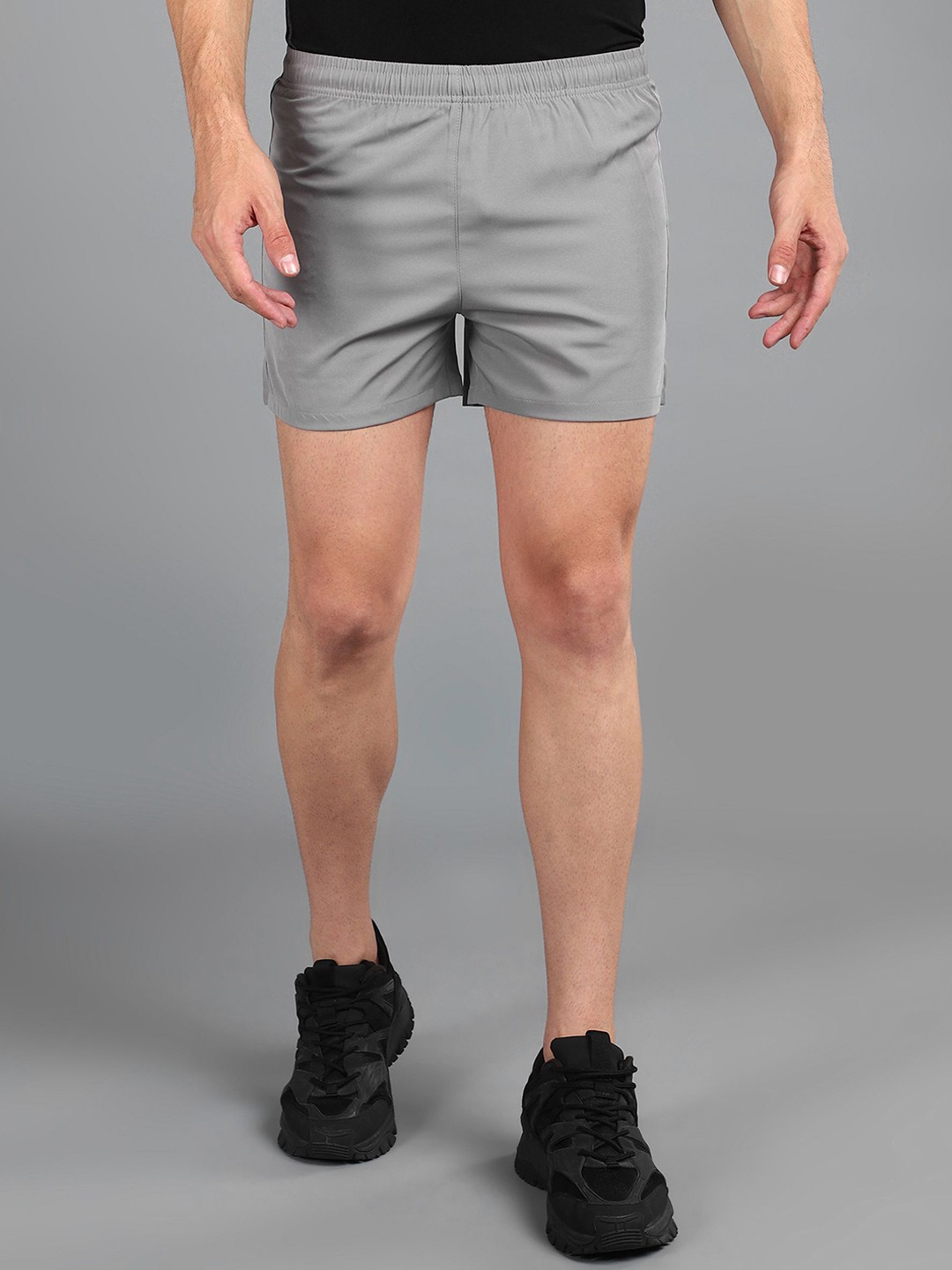 

Moda Rapido Men Running Sports Shorts, Steel