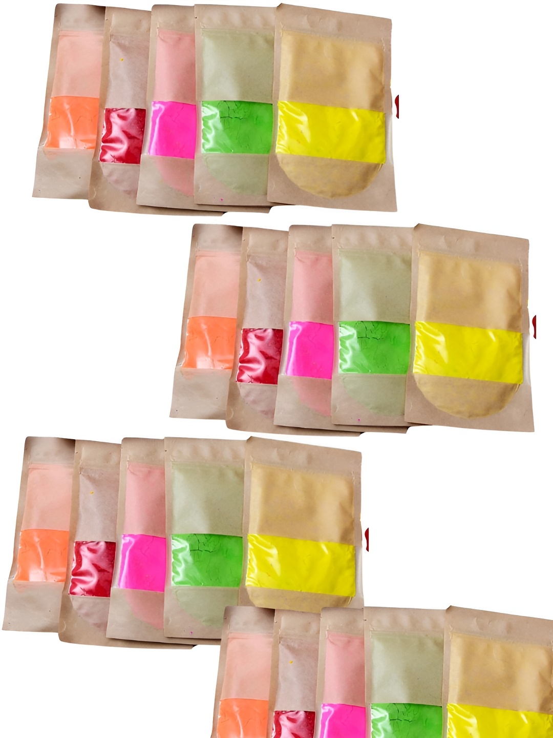 

CraftVatika Green And Yellow 20 Pieces Eco Friendly Holi Colors