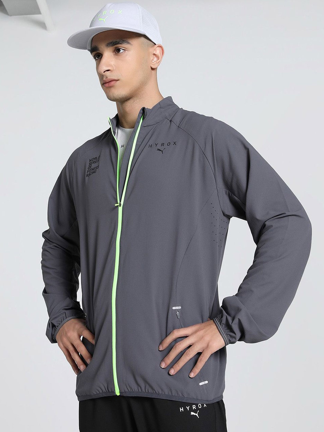 

Puma x Hyrox Ultraweave Training Jacket, Grey