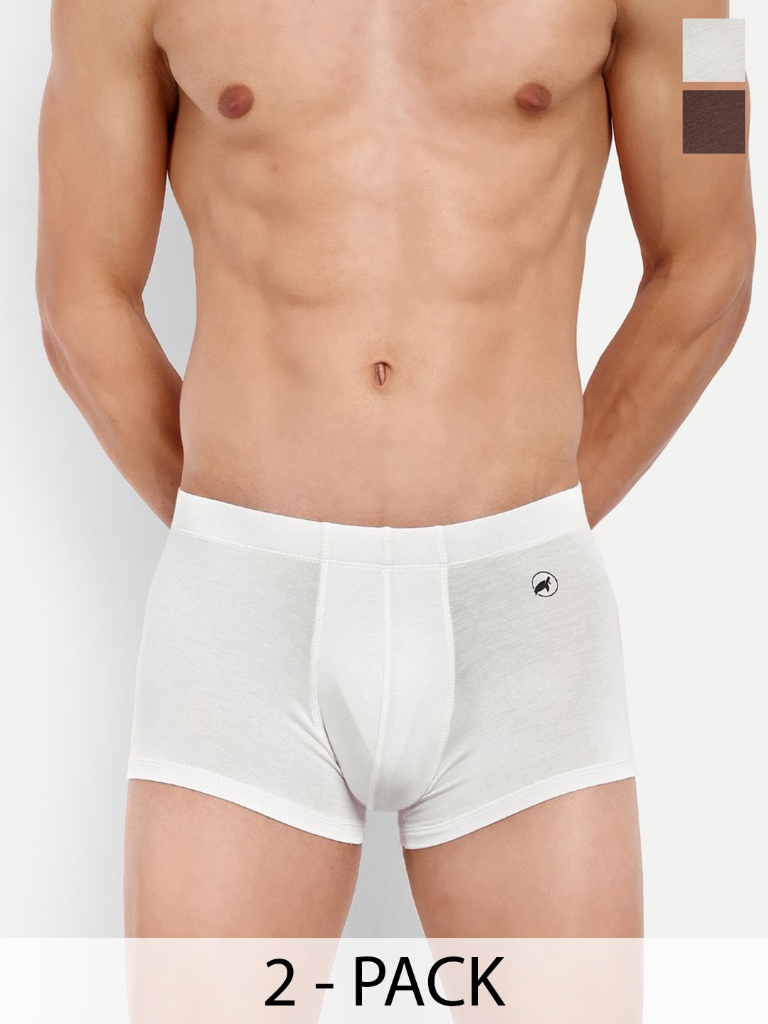 

Pack of 2 Cotton Lycra Men Brief, Assorted