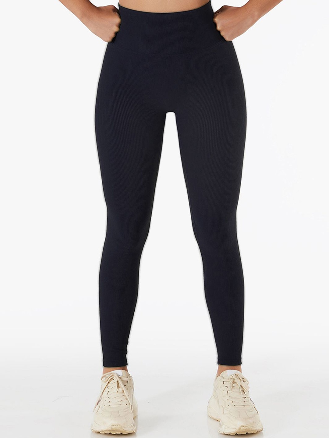 

StyleCast Ankle-Length Gym Tights, Black
