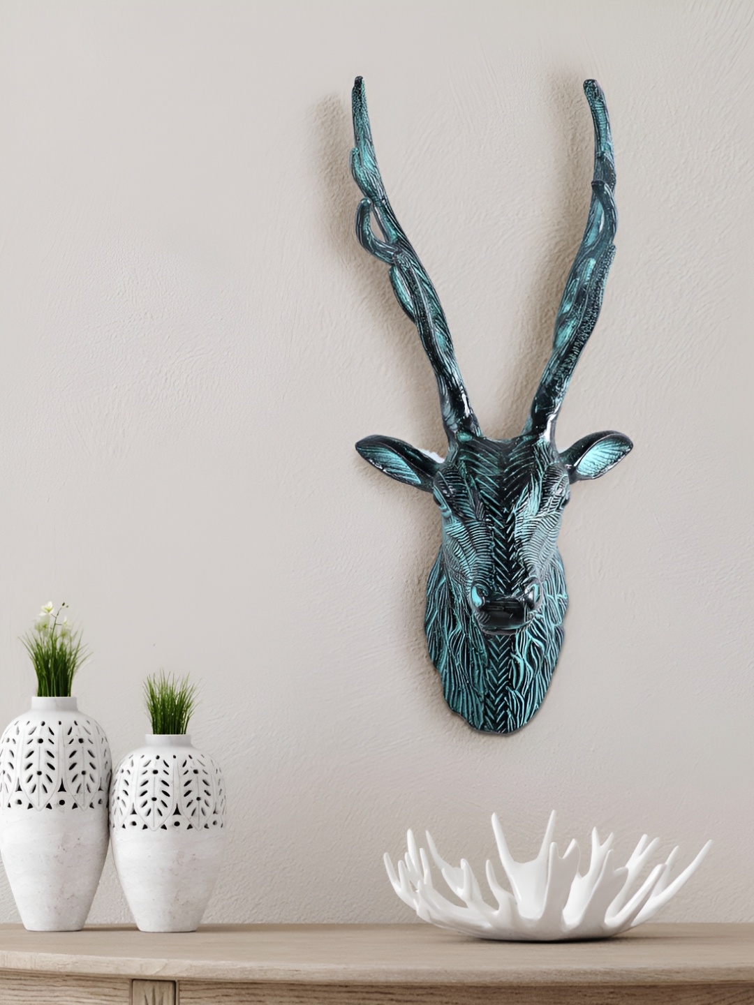 

Cocovey Homes Green & Black Birds and Animals Wall Art