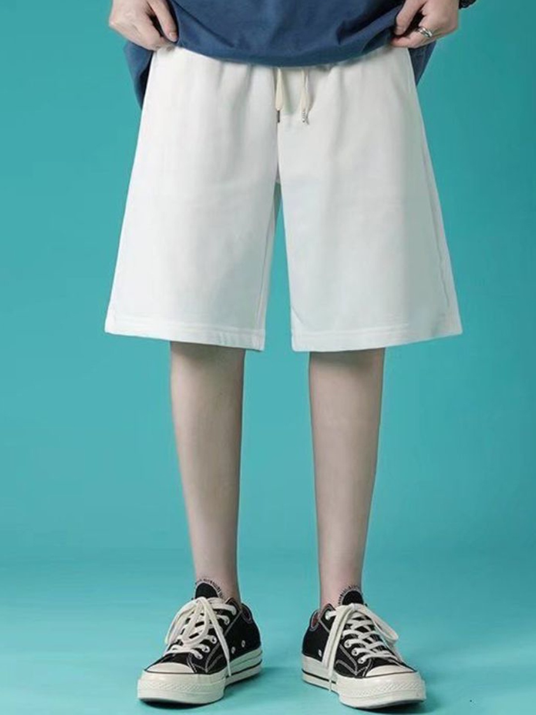 

StyleCast Men Printed Shorts, White