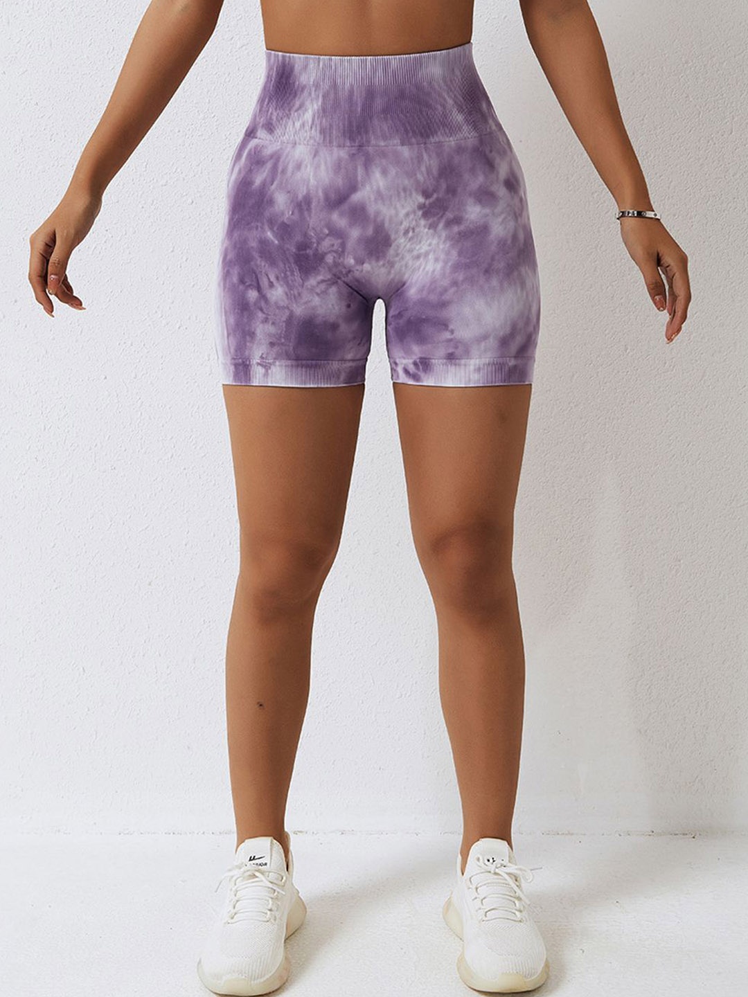 

StyleCast Women Printed Shorts, Purple