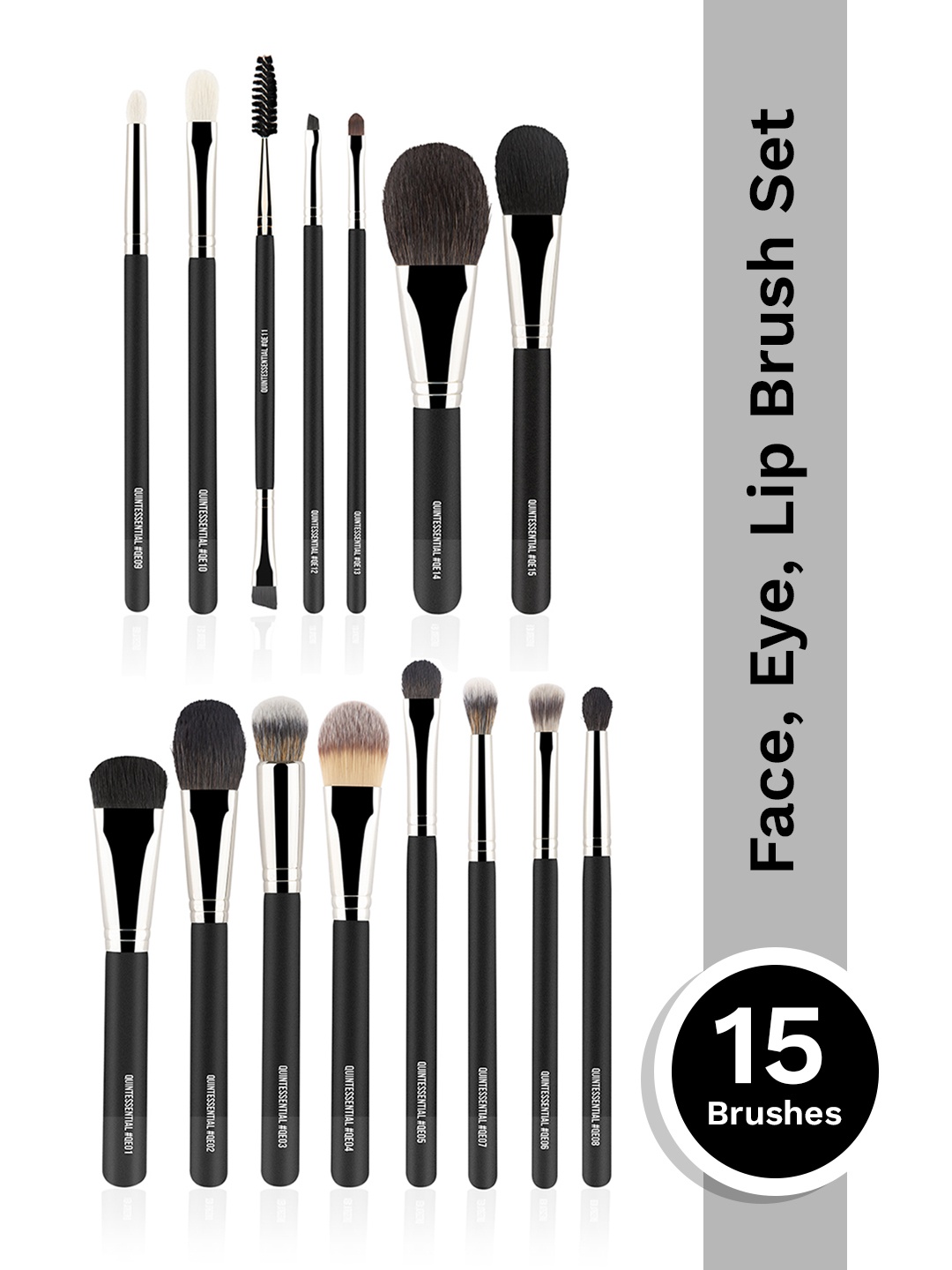 

PAC Quintessential Series - 15 Brushes, Black