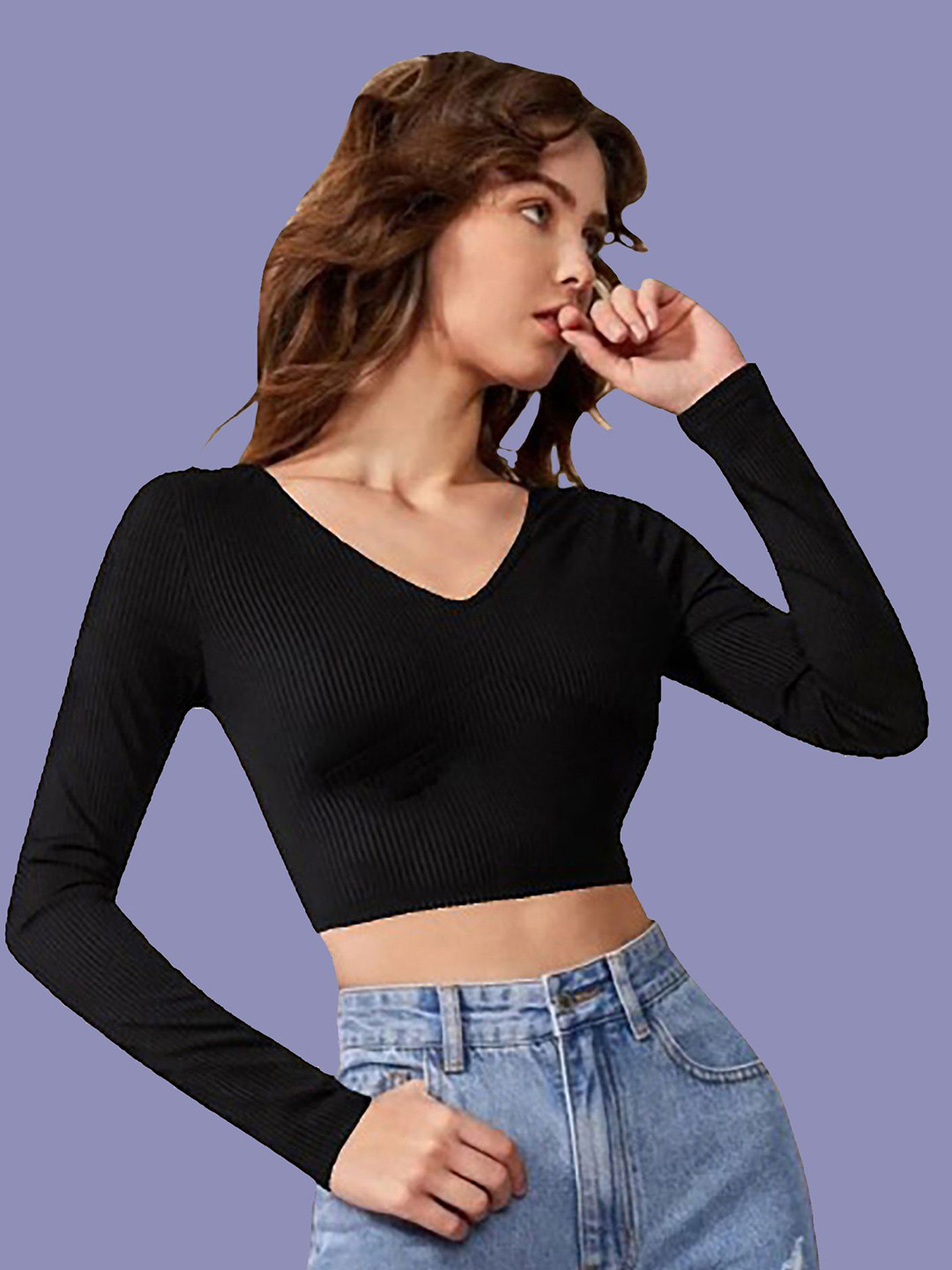 

Dream Beauty Fashion Crop Top, Black