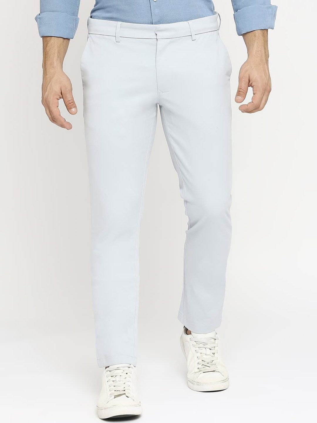 

Basics Men Comfort Trousers, Blue